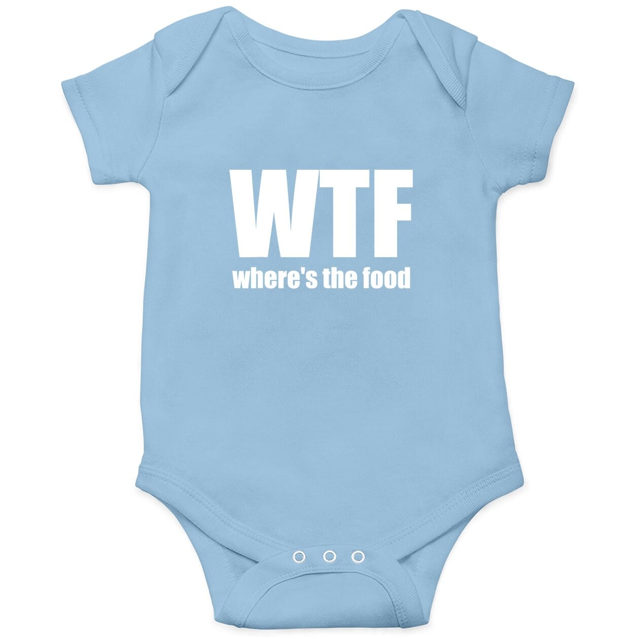 Wtf Where's The Food Gift Idea Baby Bodysuit