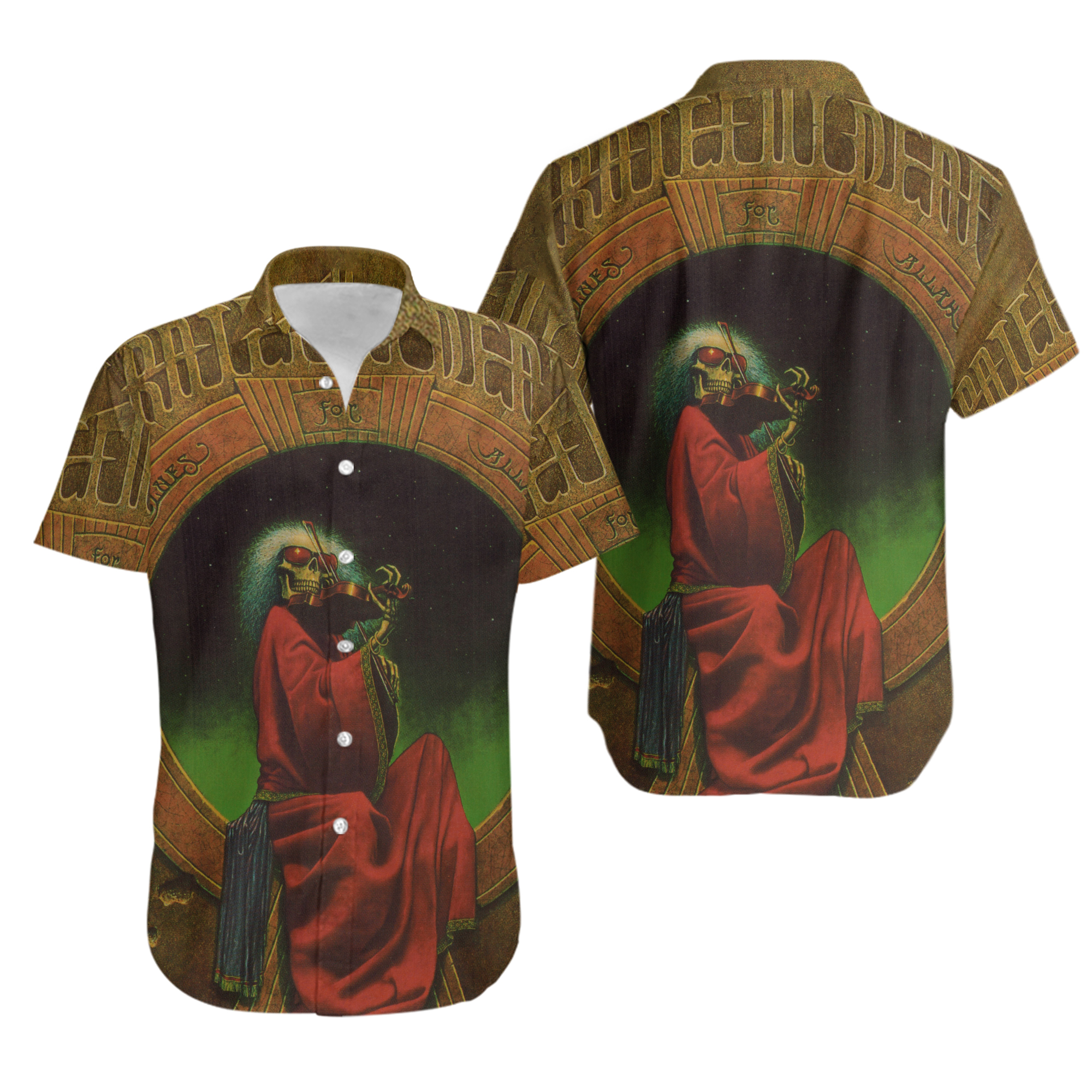 Grateful Dead Blues for Allah Unisex Hawaiian Shirt
