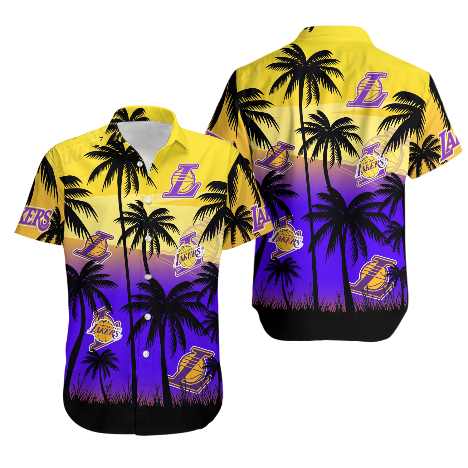 LAKERS Hawaiian shirt for All for Unisex new summer 3d