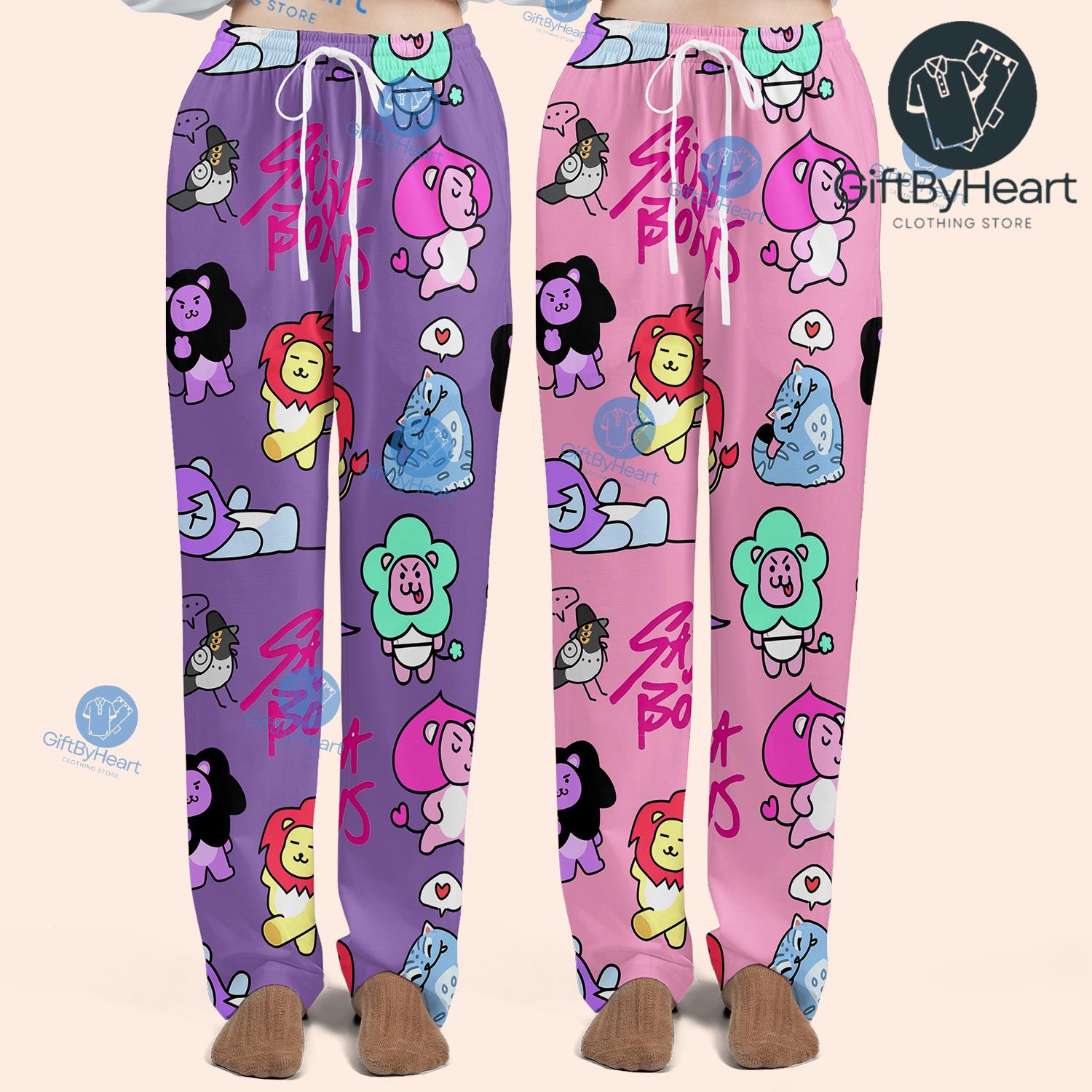 Saja boys Pajama Pants - Kpop Demon Hunter Pajama Pants Saja boys Inspired Sleepwear Jinu Manga Merch - Kpop Fan Gift