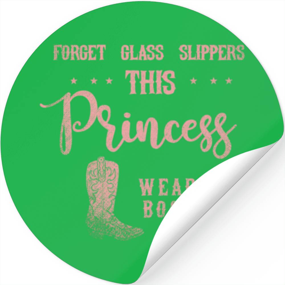 Cowboy Boot Horseback Riding Cowgirl Cow Stickers