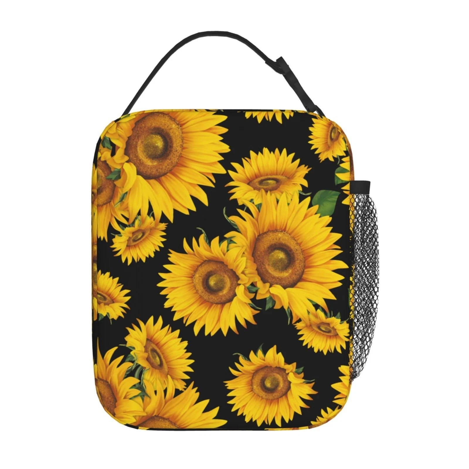 Sunflower Lunch Bag for Kids Boys Girls