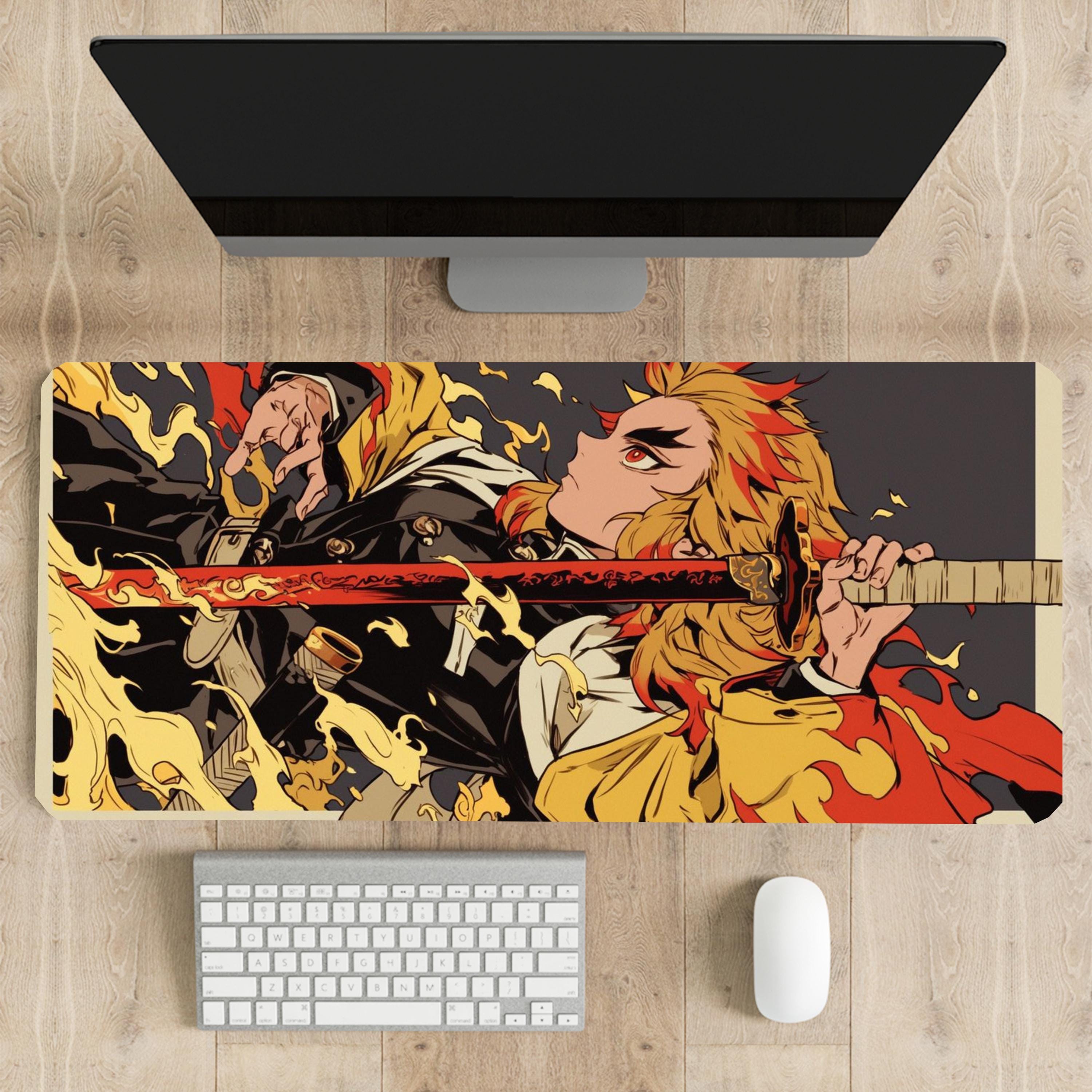 Vibrant Anime Desk Mat, XXL Gaming Mousepad for Keyboard and Mouse