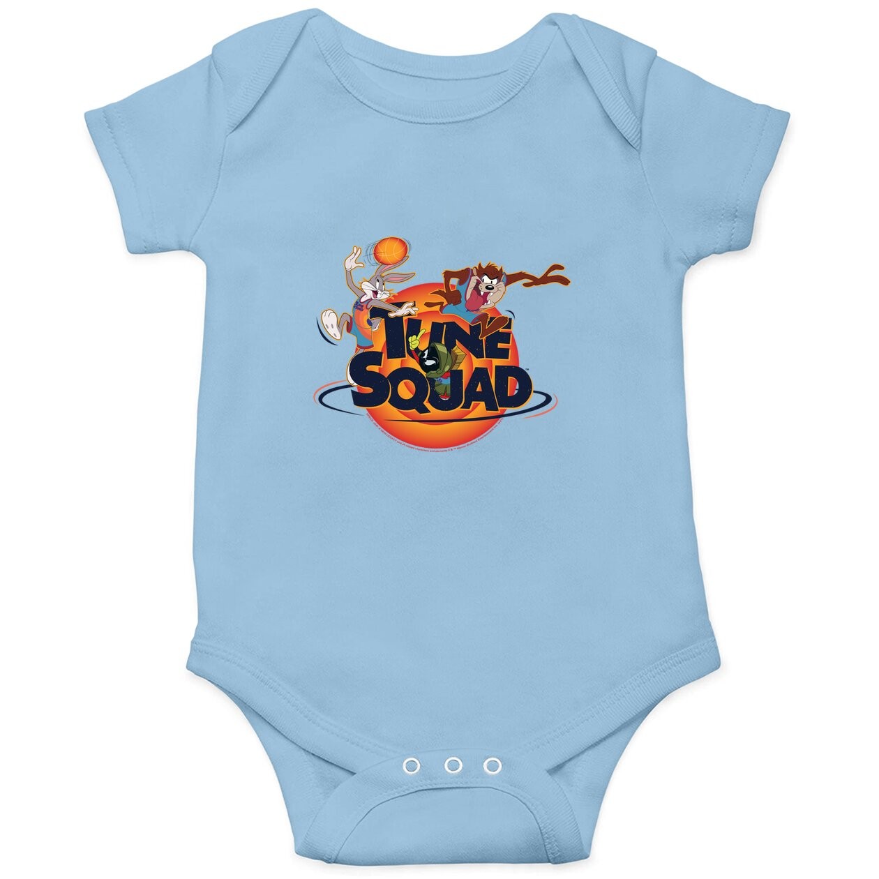 A New Legacy Bugs, Taz And Marvin Baby Bodysuit