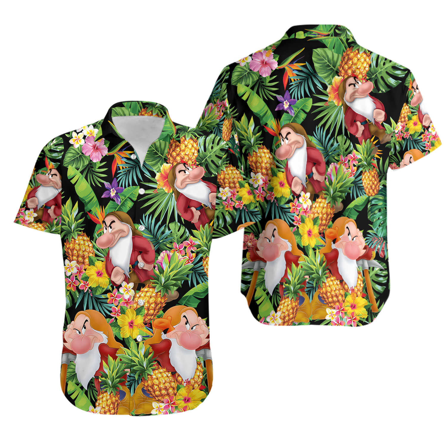 Grumpy Dwarf Shirt, Grumpy Hawaiian Shirt
