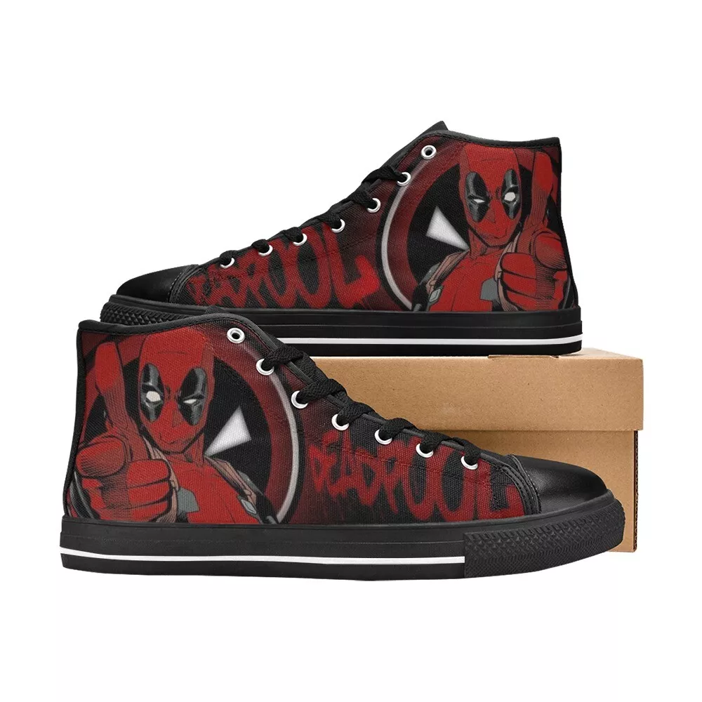 Deadpool High Top Sneakers