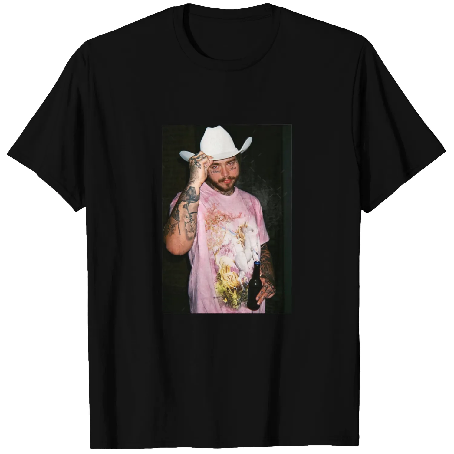Post Malone Wear Cowboy Shirt, Post Malone Shirt, Vintage Bootleg Shirt