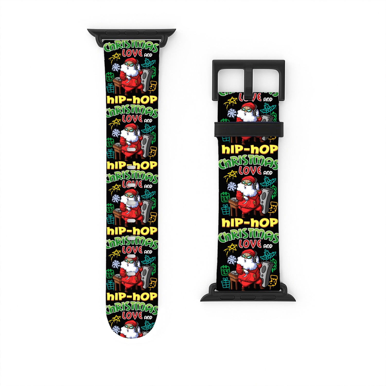 Christmas, Love & Hip Hop, Santa’s Holiday Look Watch Bands For Apple Watch