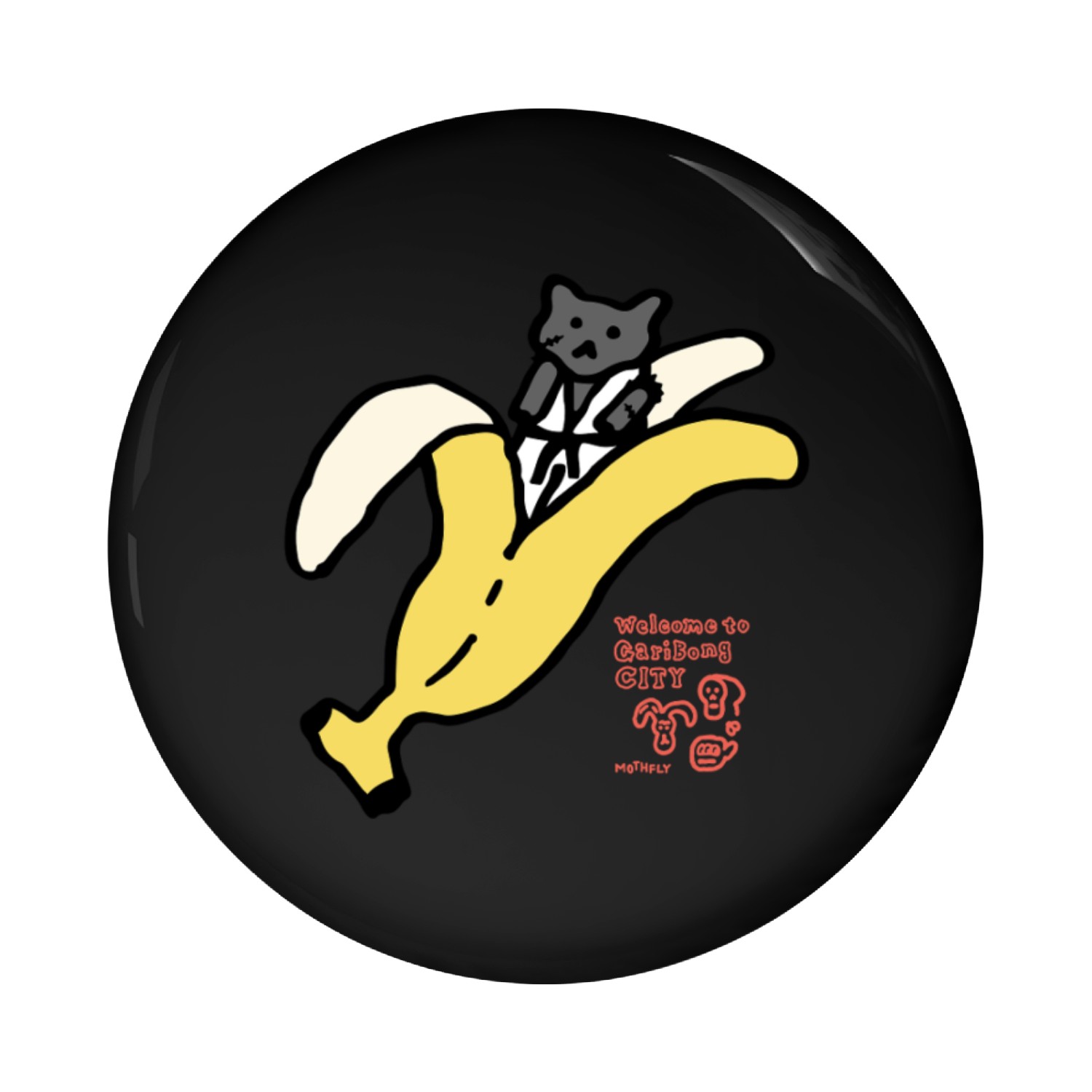 Bananyang - 041. Martial Artist Pin Buttons