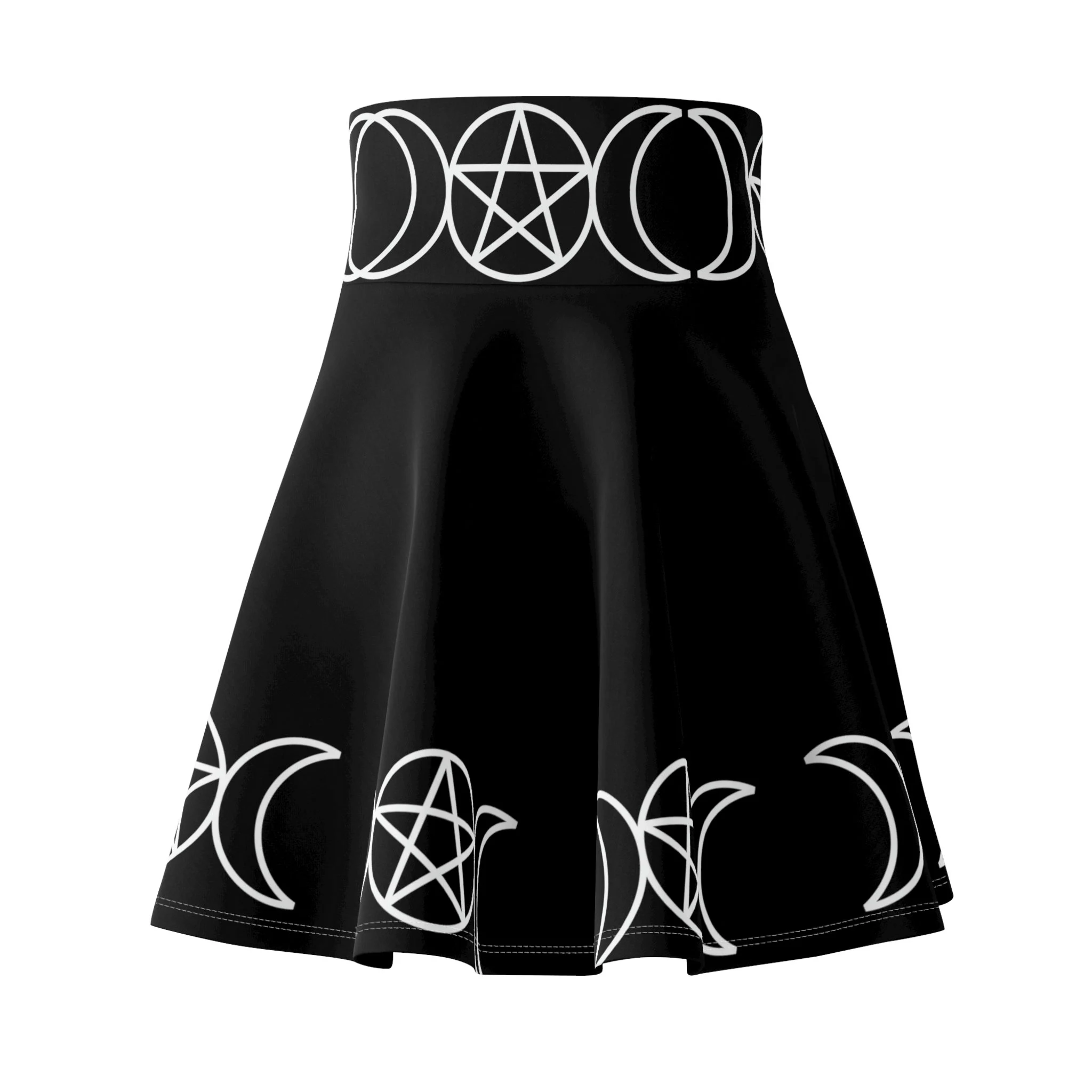 Triple moon Women's Skater Skirt