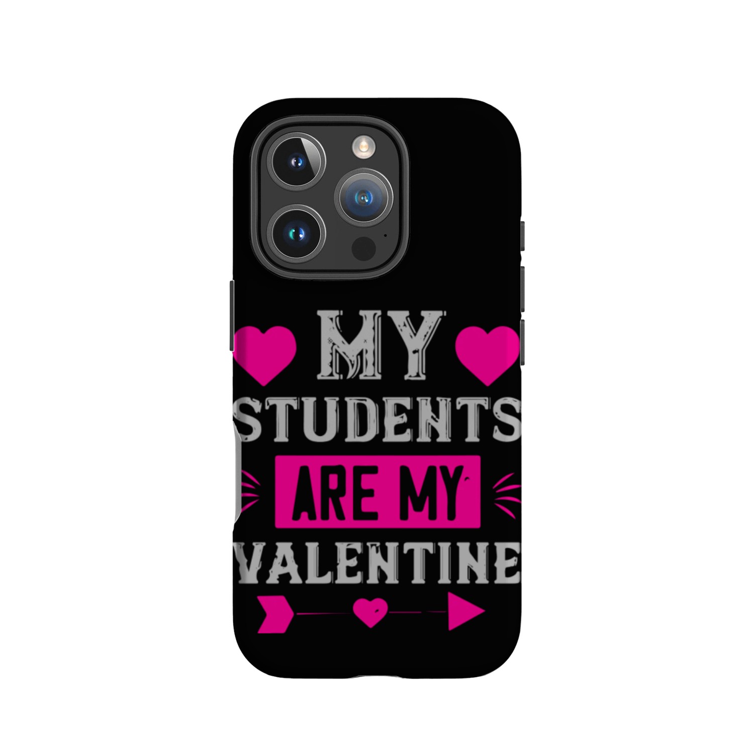 My students are my valentine IPhone Cases
