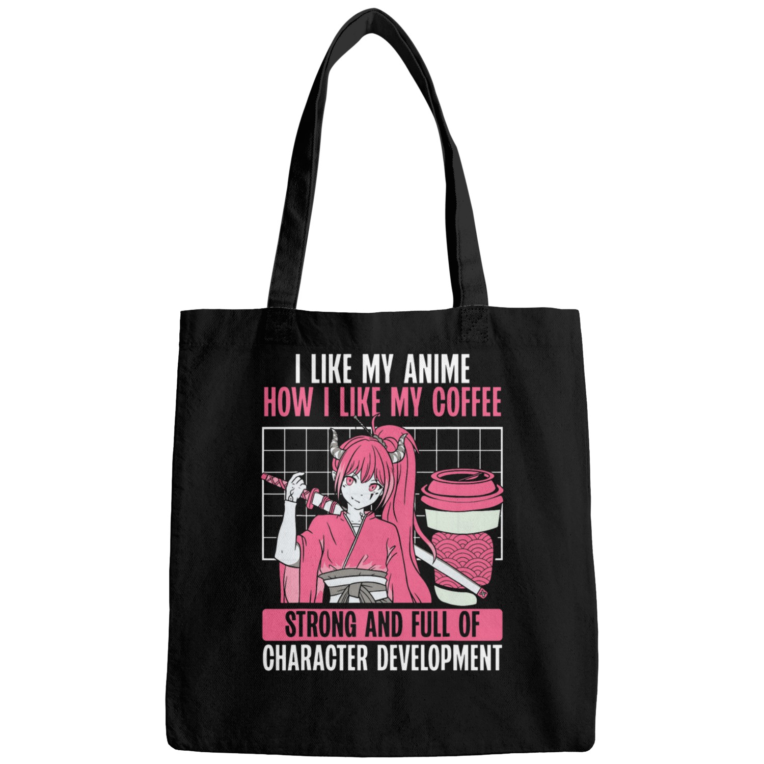 Anime Like Coffee Strong And Full Of Character Development Bags