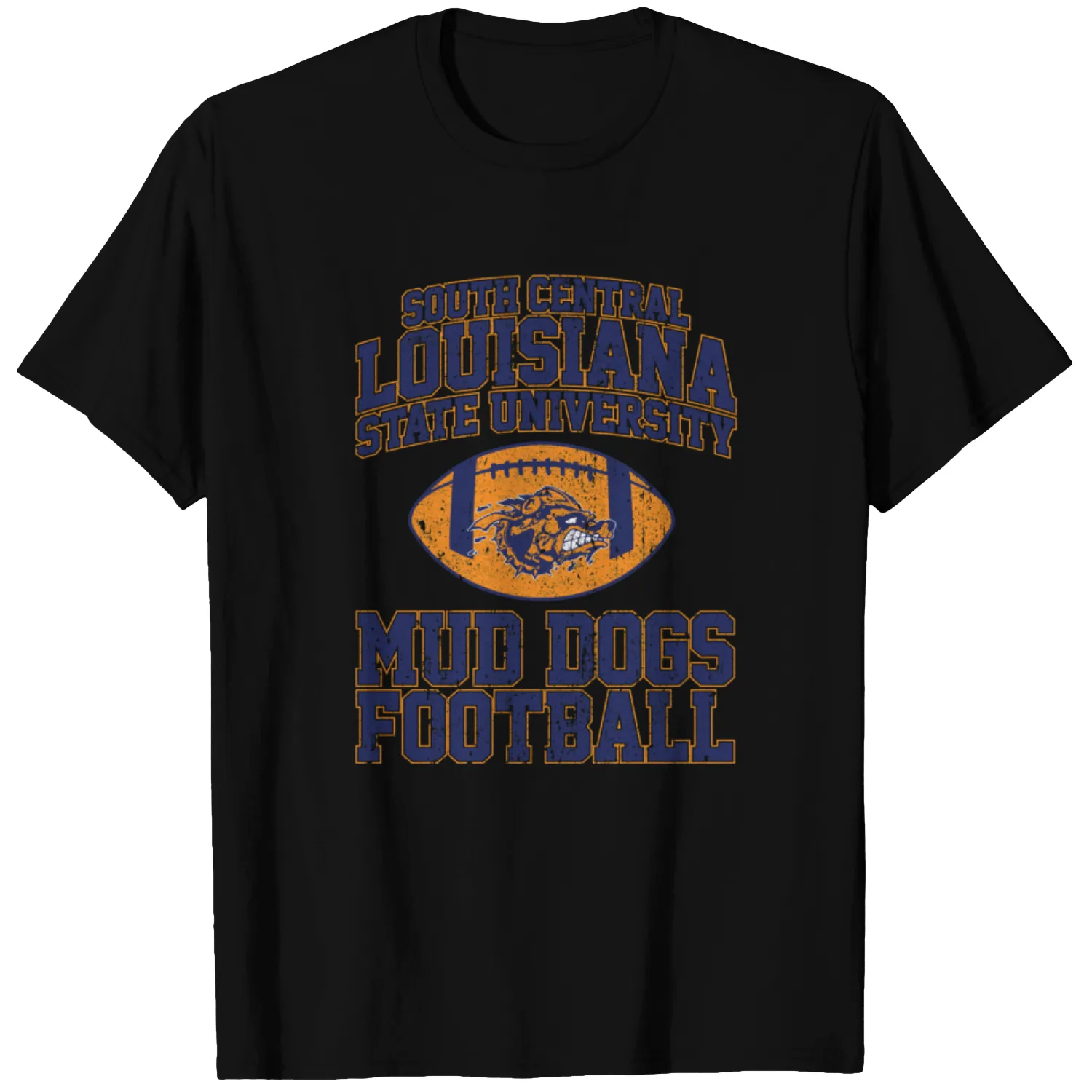 South Central Louisiana State University Mud Dogs Football (Variant) - Adam Sandler - T-Shirt