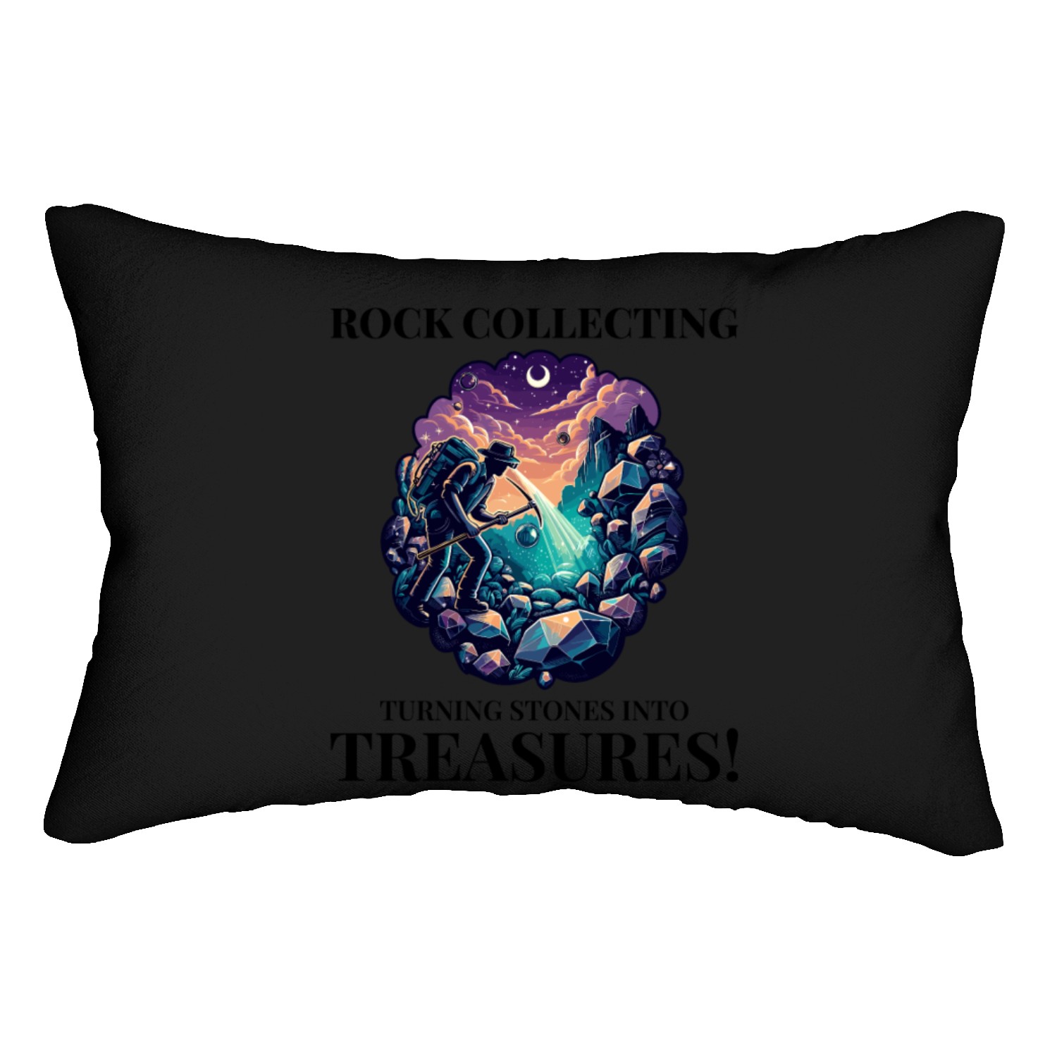 Rock Collecting Collector Geology Fossil Collector Lumbar Pillows