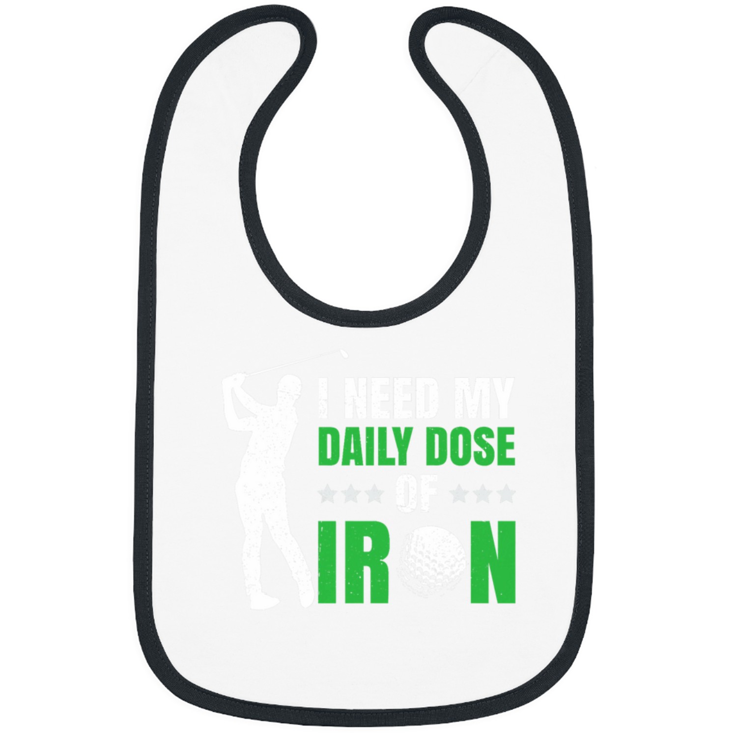 Daily Dose of Iron Glof Player 1 Bibs