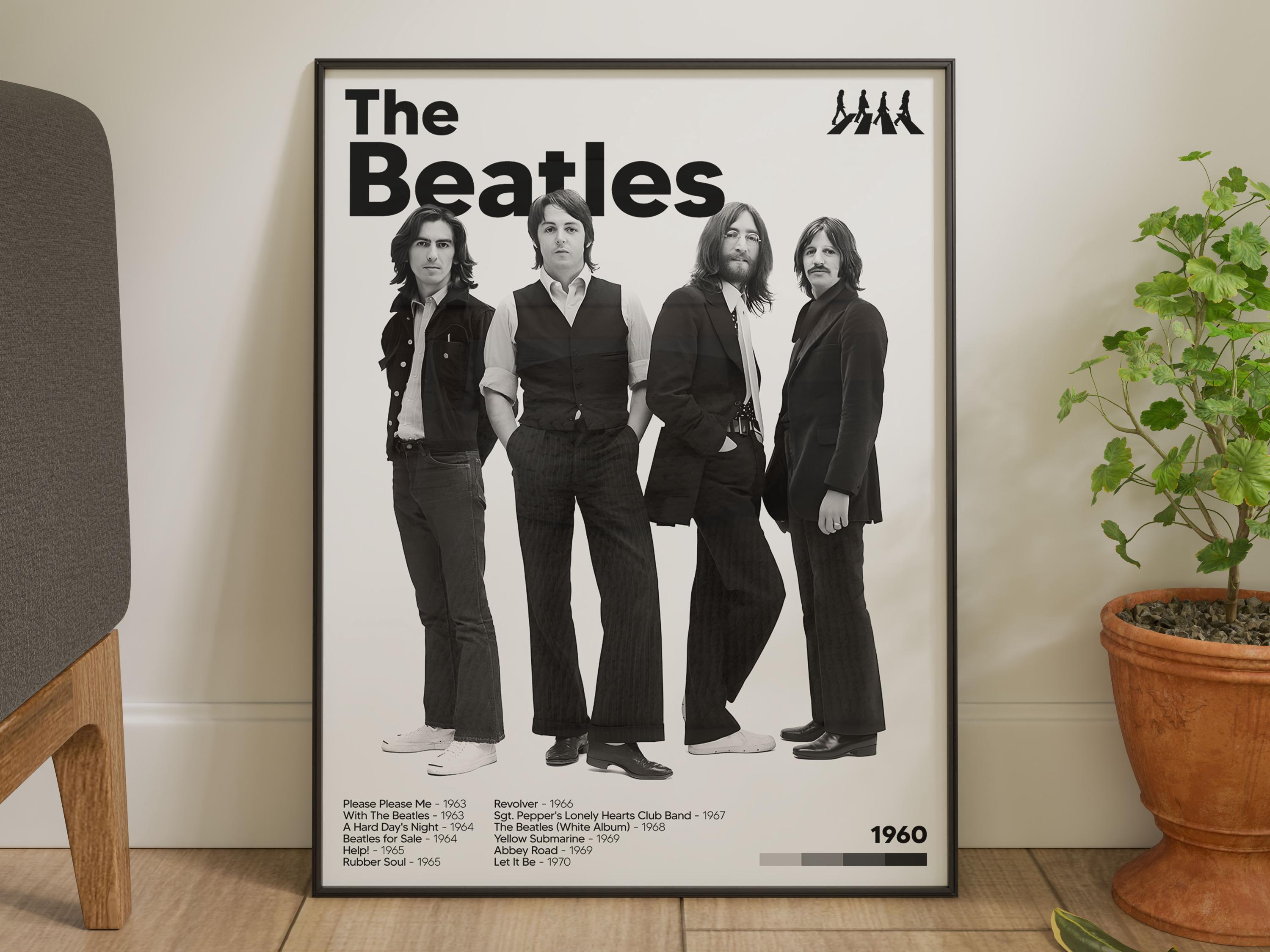 The Beatles , FHD Wall Decor, Wall Hangings, , Museum Poster,