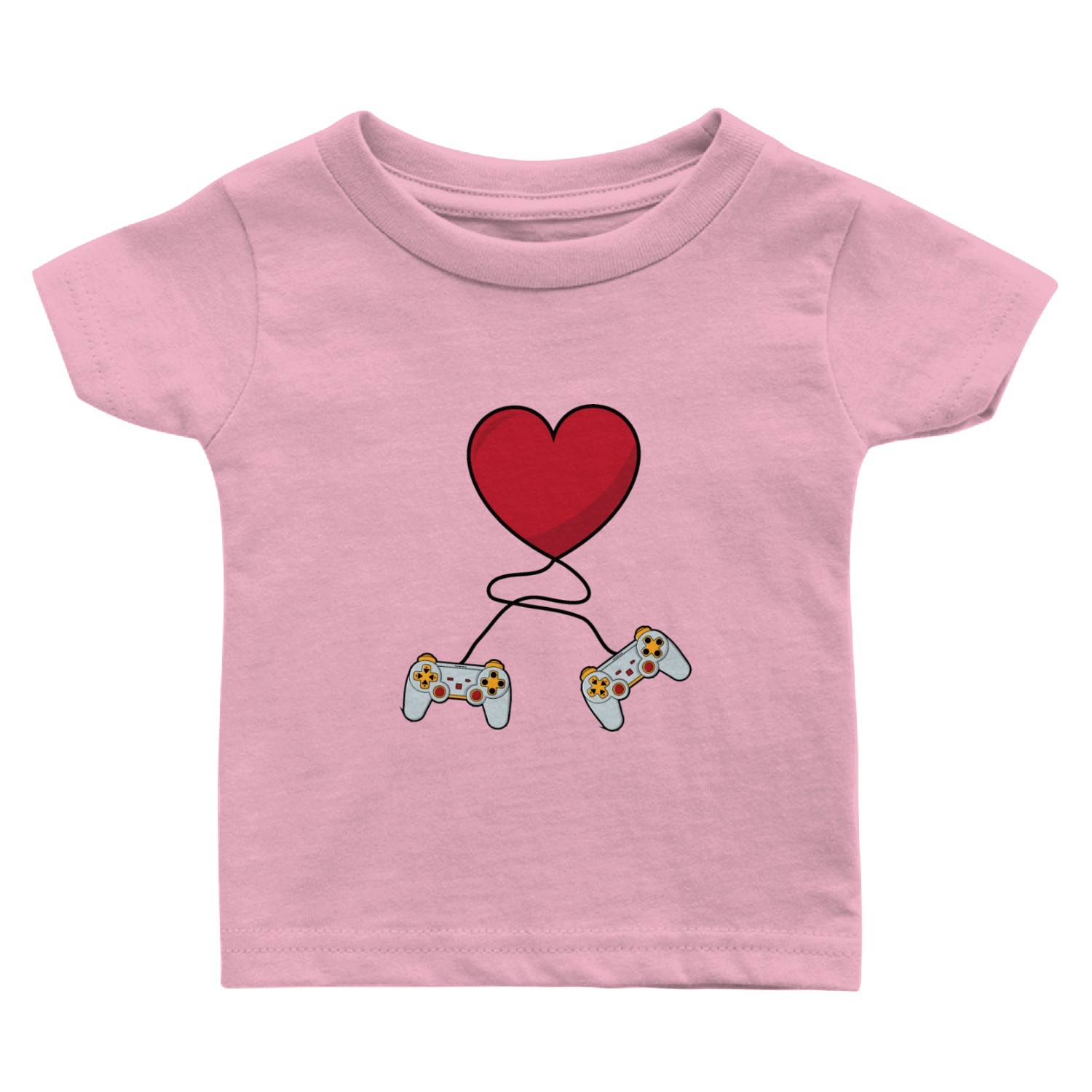 I love gaming on valentine day Baby T Shirts