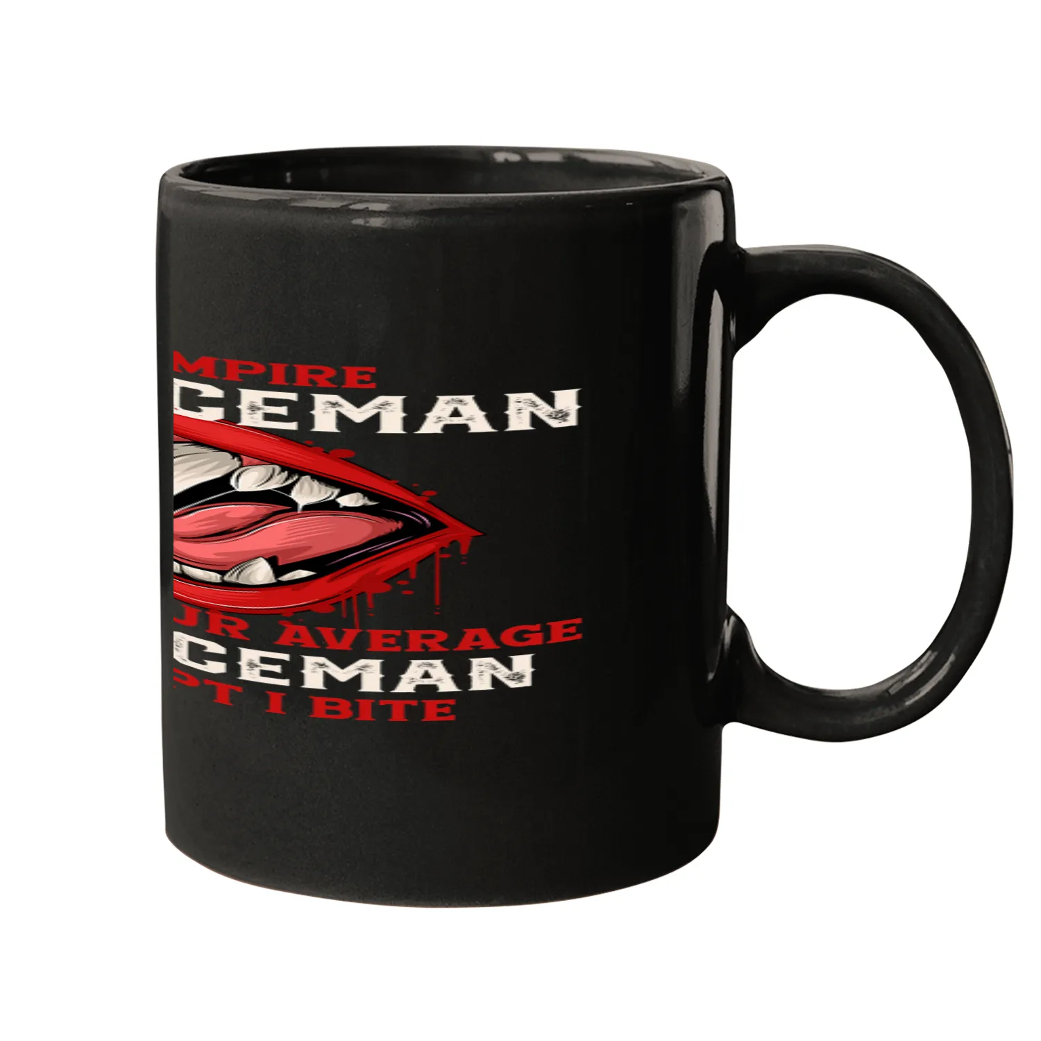 Vampire Policeman Halloween Police Officer Scary Cops Work Mugs