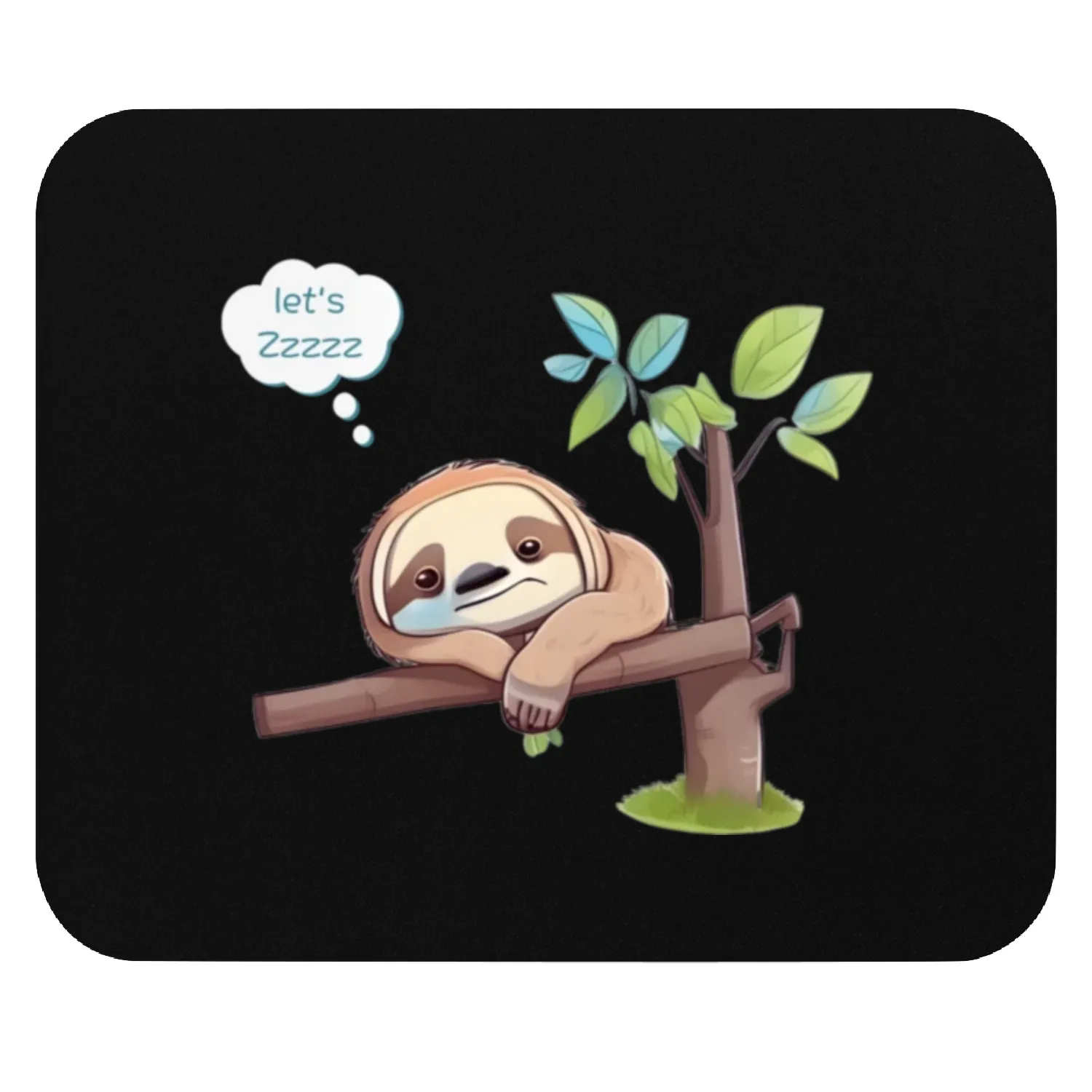 Let's zzzz Mouse Pads