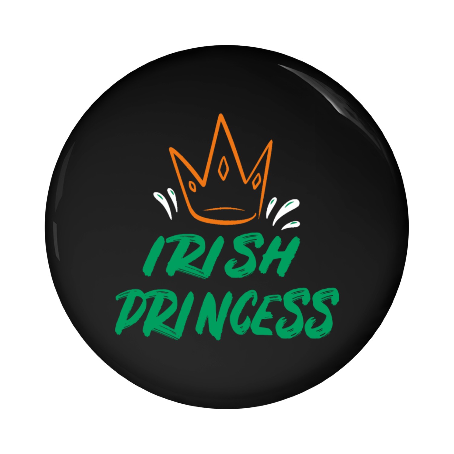 Irish Princess Pin Buttons