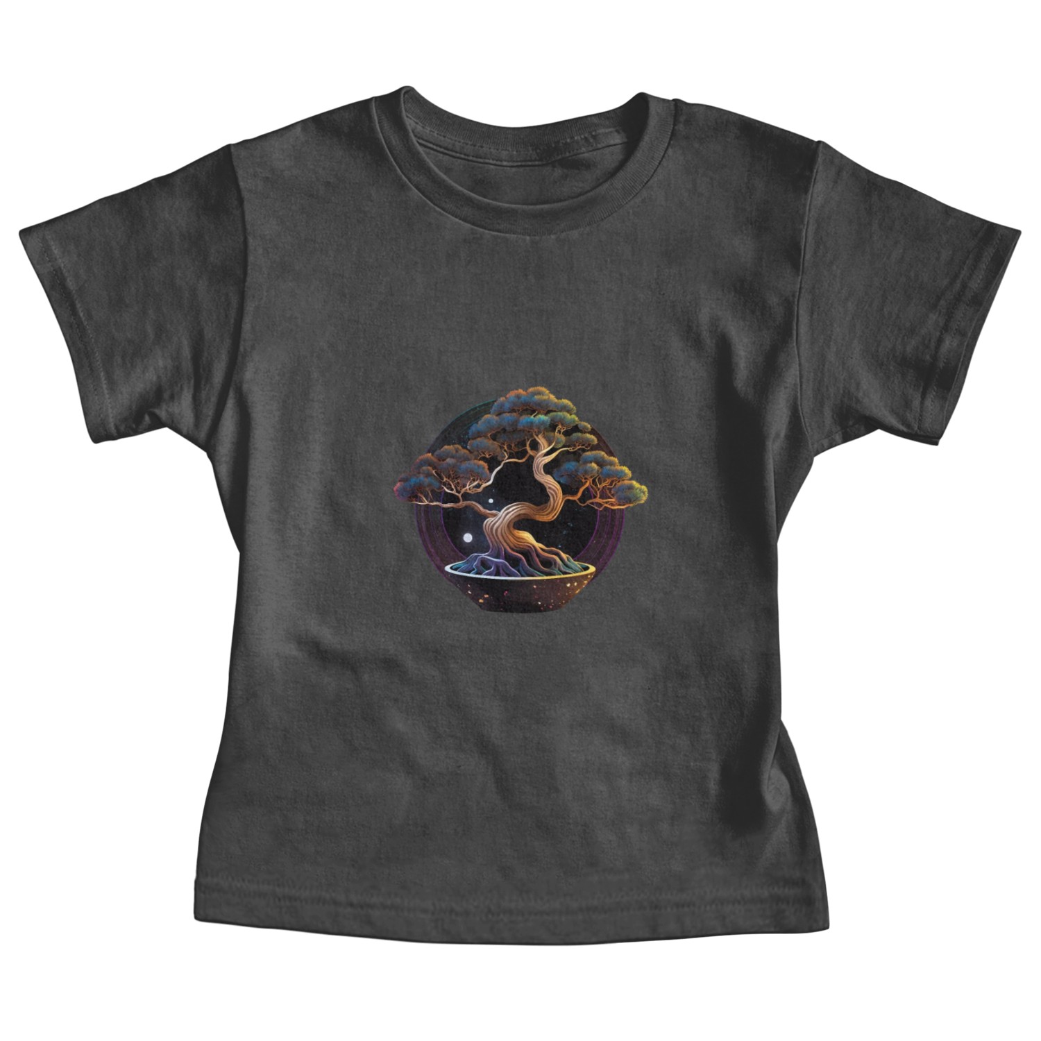 Cosmic Bonsai Tree Zen Japanese Zen Meditation Art Baby Tees