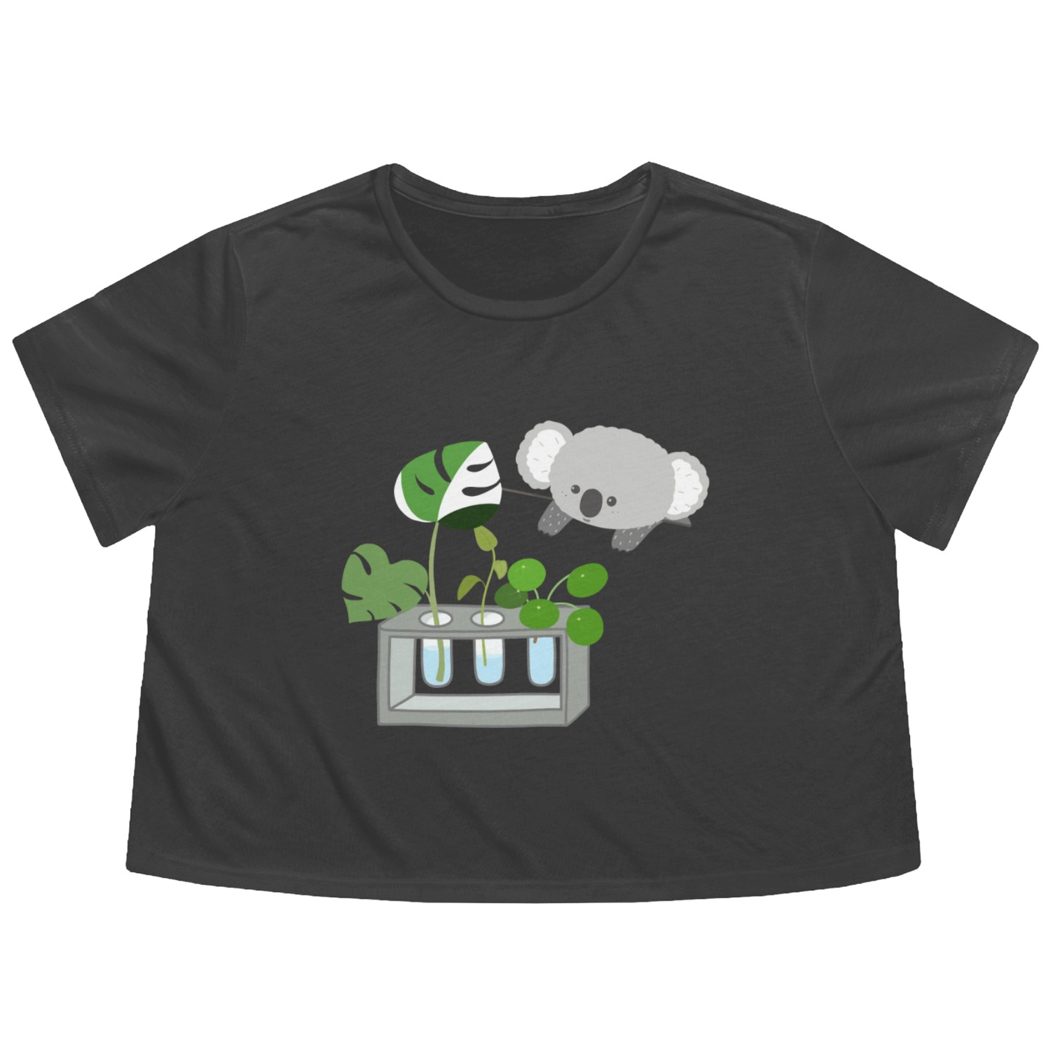 Plant Therapy Koala Ity Props Flowy Cropped Tees