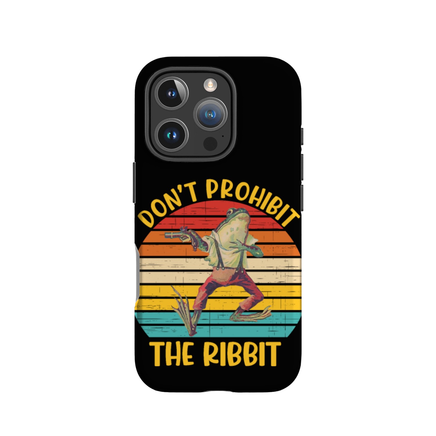 Don't Prohibit The Ribbit IPhone Cases