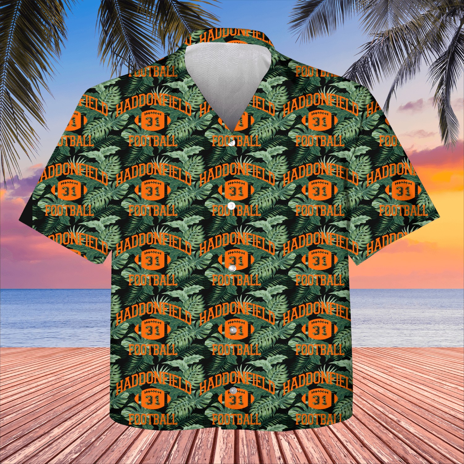 Haddonfield Football Design Kids Hawaiians
