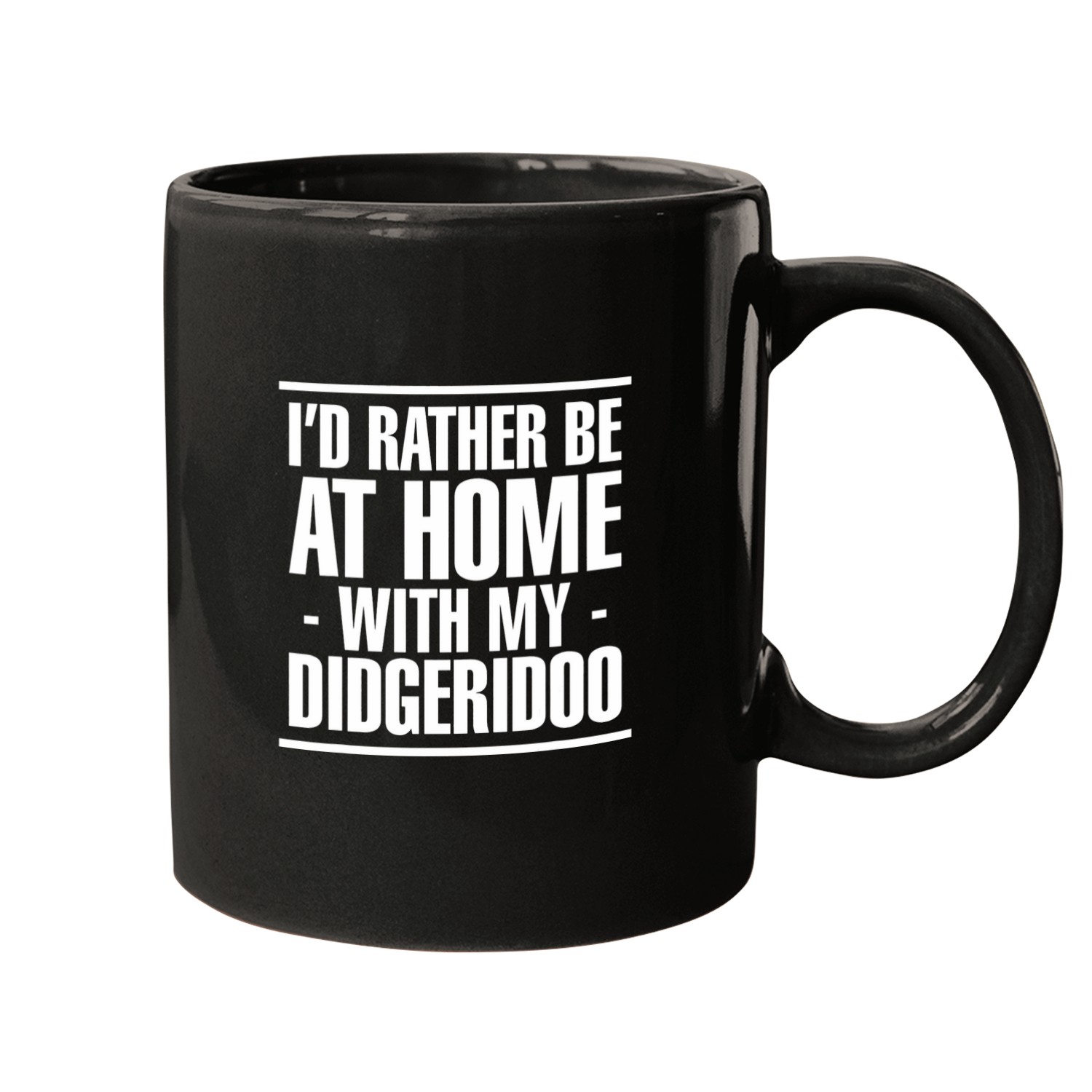 Id Rather Be At homes With My Didgeridoo Aborigine Australia Mugs