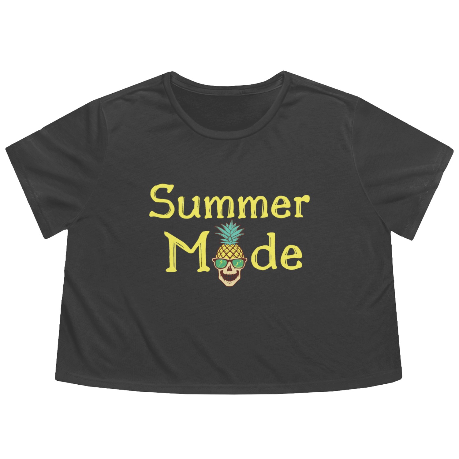 Summer Mode - fruits in season in summer Flowy Cropped Tees