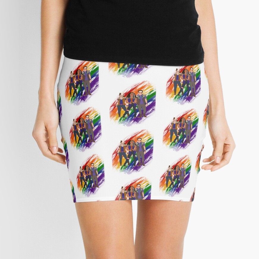 Wolf Pack Pride Mini Skirt