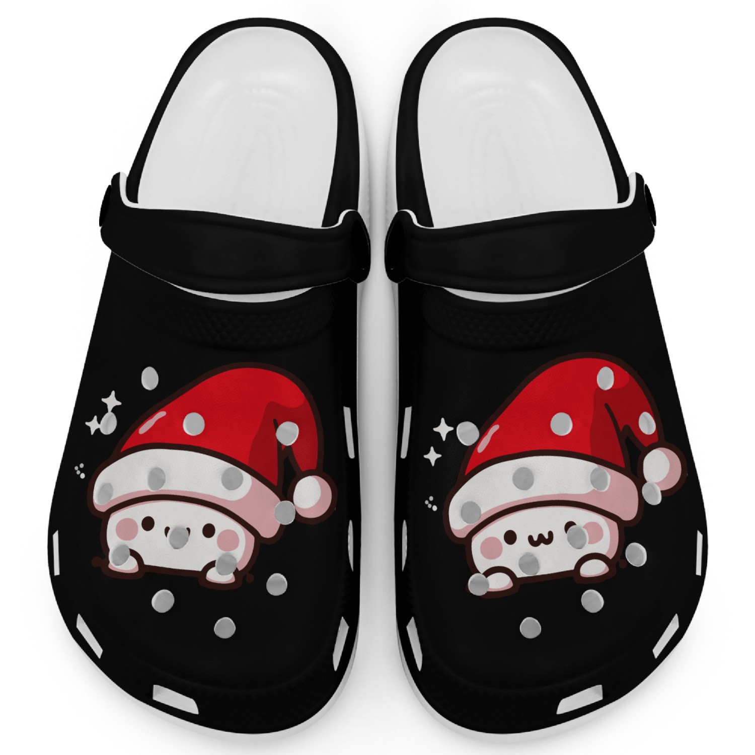 Santa hat Clogs
