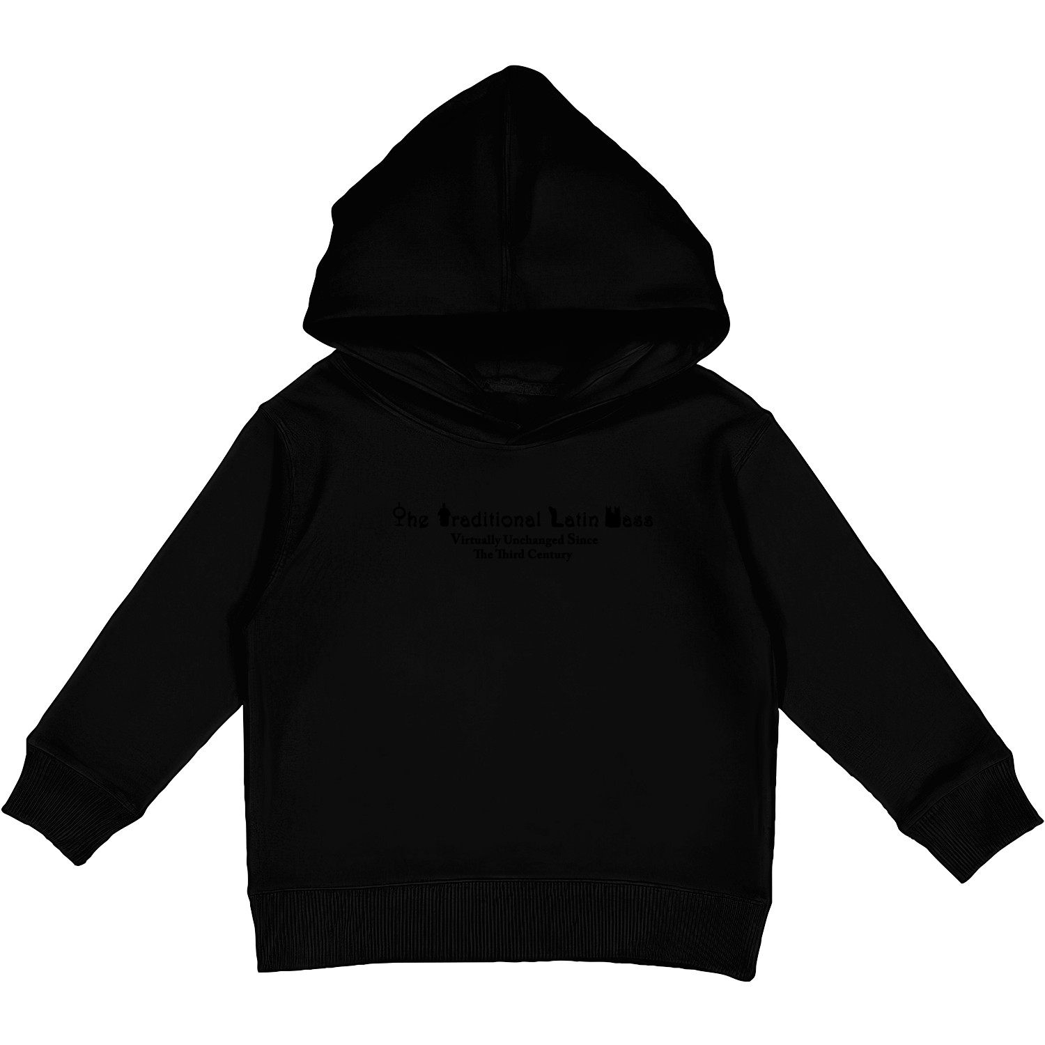 TRADITIONAL LATIN MASS Kids Pullover Hoodies