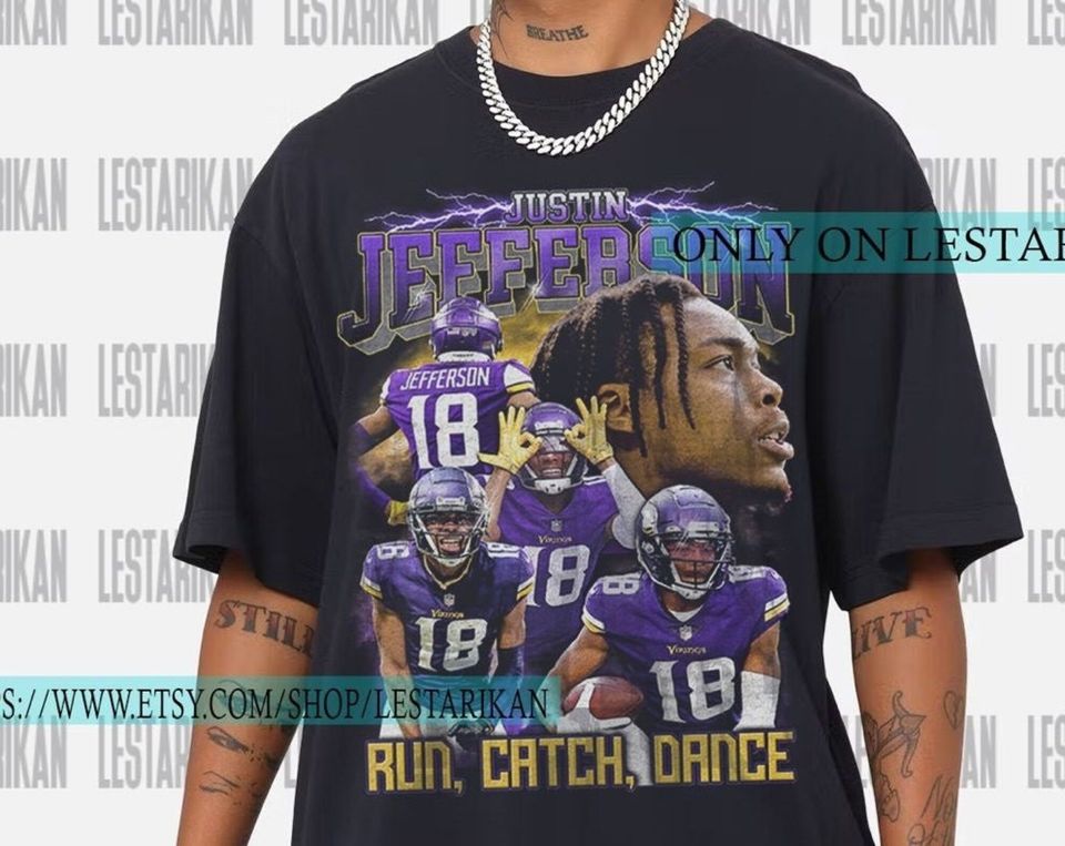Justin Jefferson Minnesota MVP,Football T-Shirt