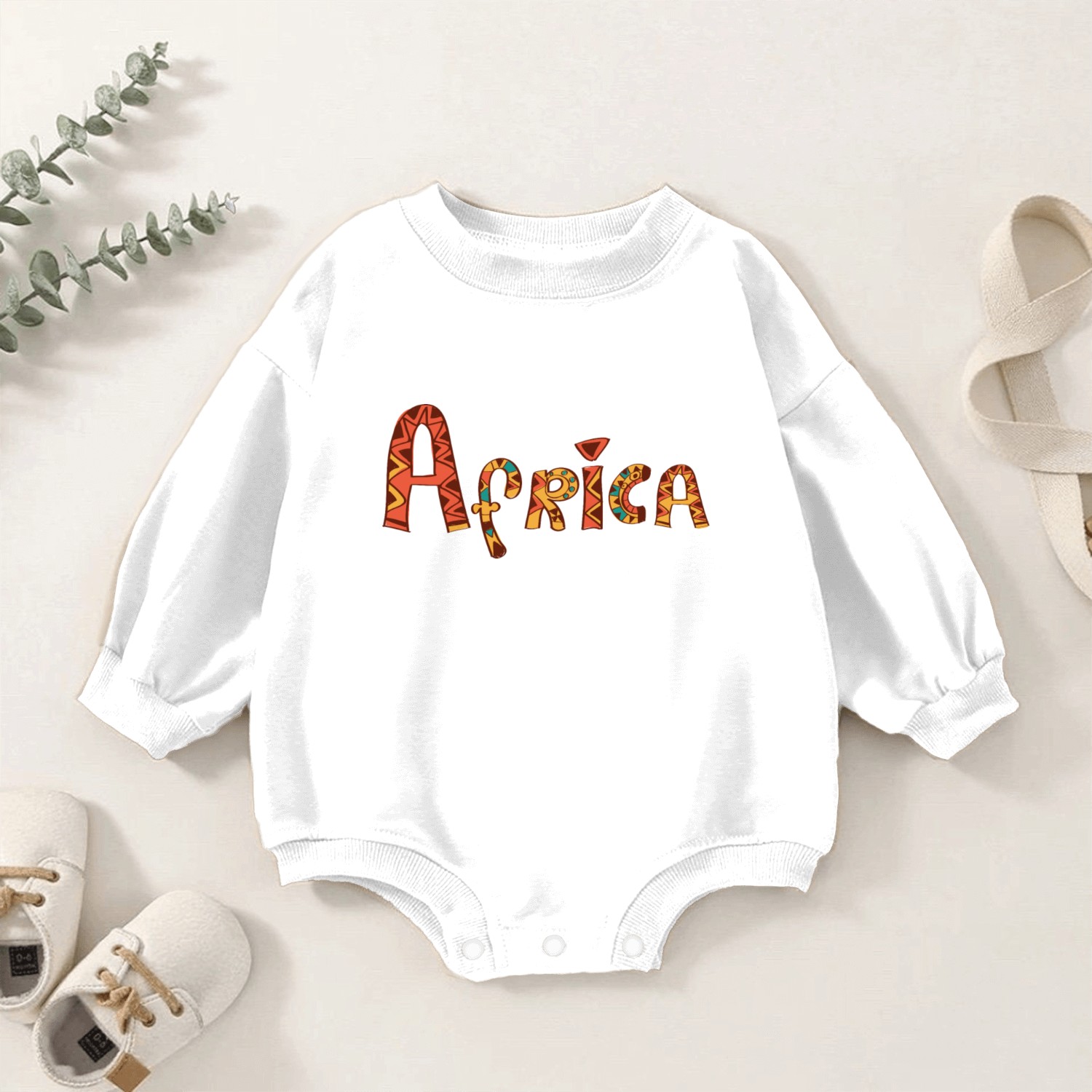 africa Baby Romper Sweatshirts