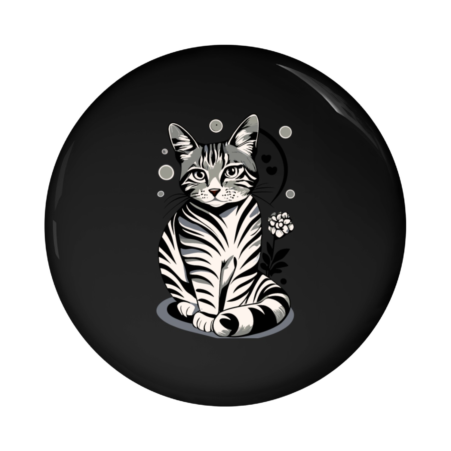 Paws and Whiskers Pin Buttons