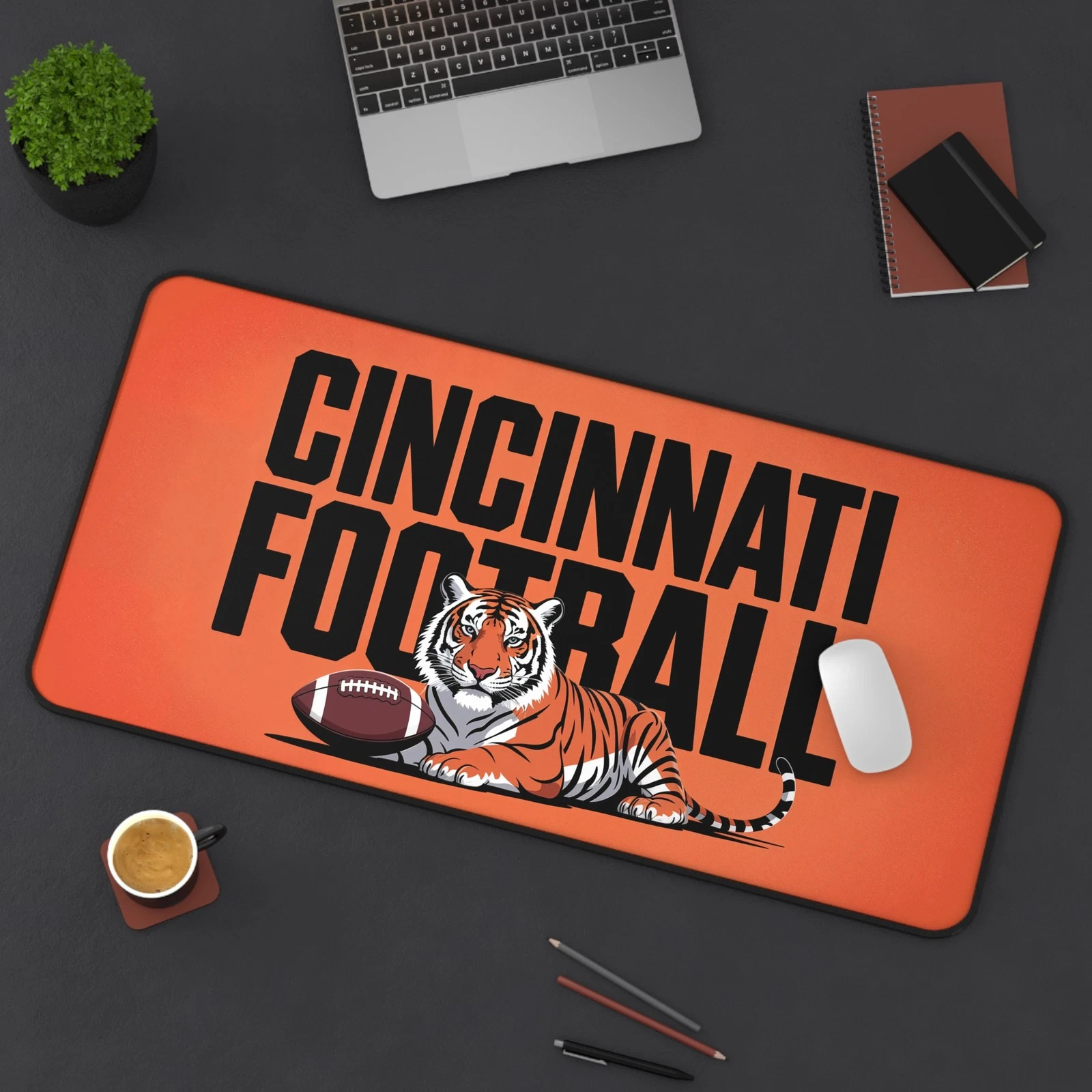 Cincinnati Football High Def Print Non Slip Desk Mat Office Home football