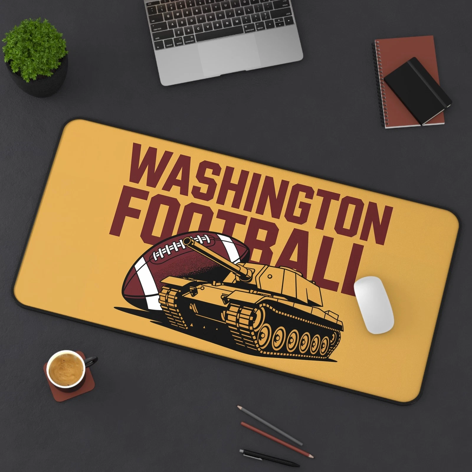 Washington Football High Def Print Non Slip Desk Mat Office Home football