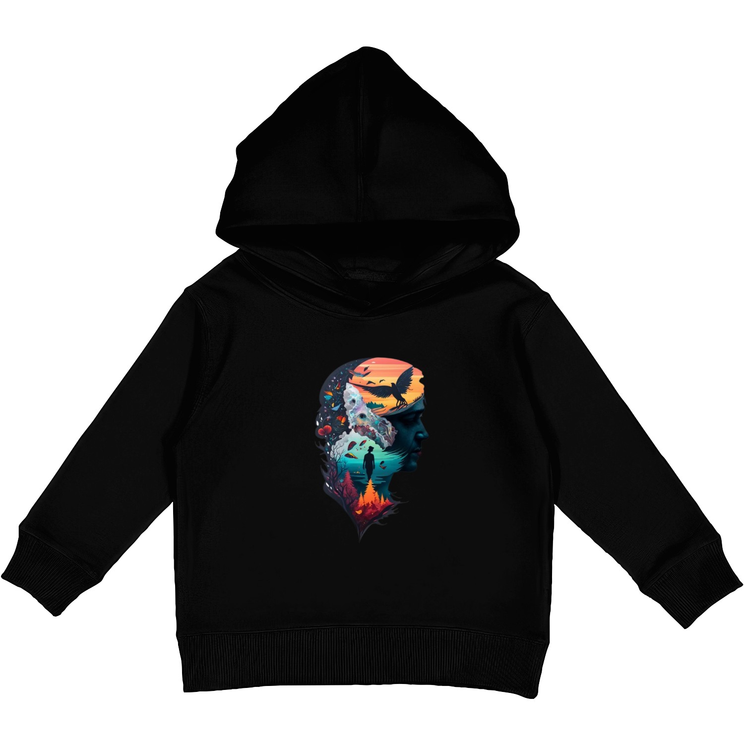 Mother nature Kids Pullover Hoodies