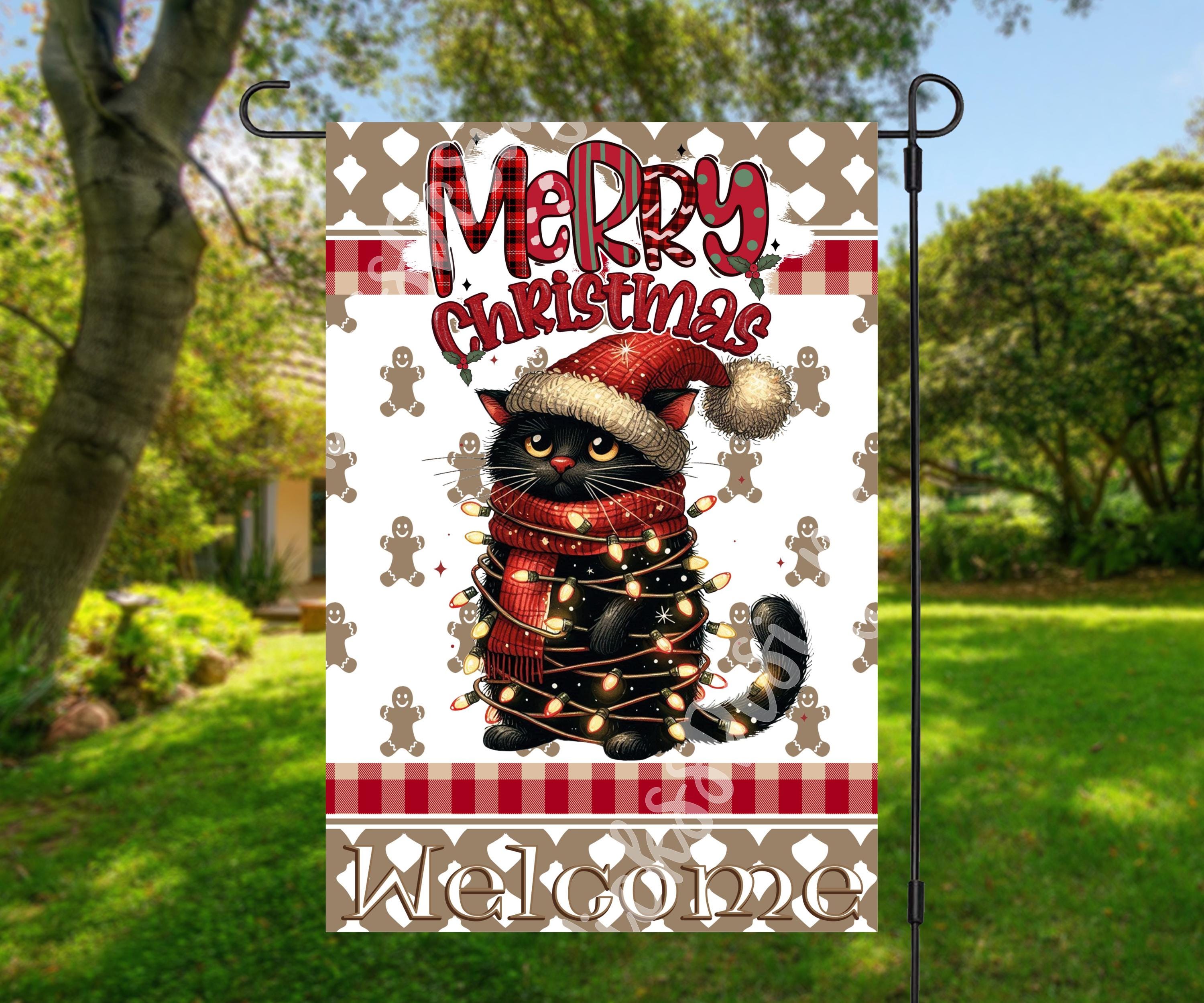 Christmas Garden Flag
