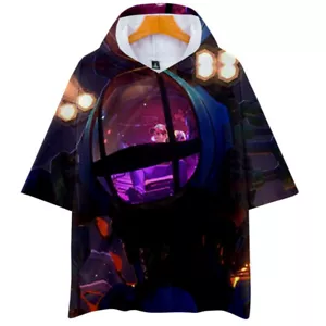Love,Death&Robots T Shirt Hoodie Unisex Casual Short Sleeve Hooded Tee Tops