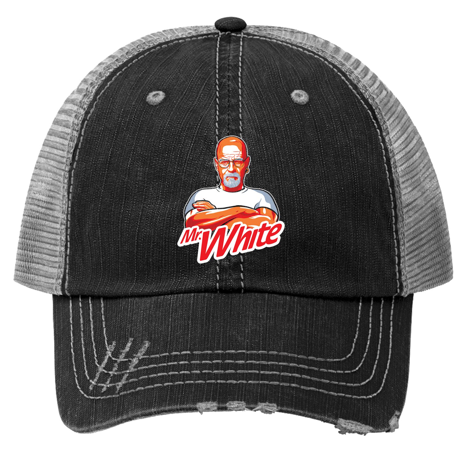 Mr. White on a dark Trucker Hat - Breaking Bad - Trucker Hats