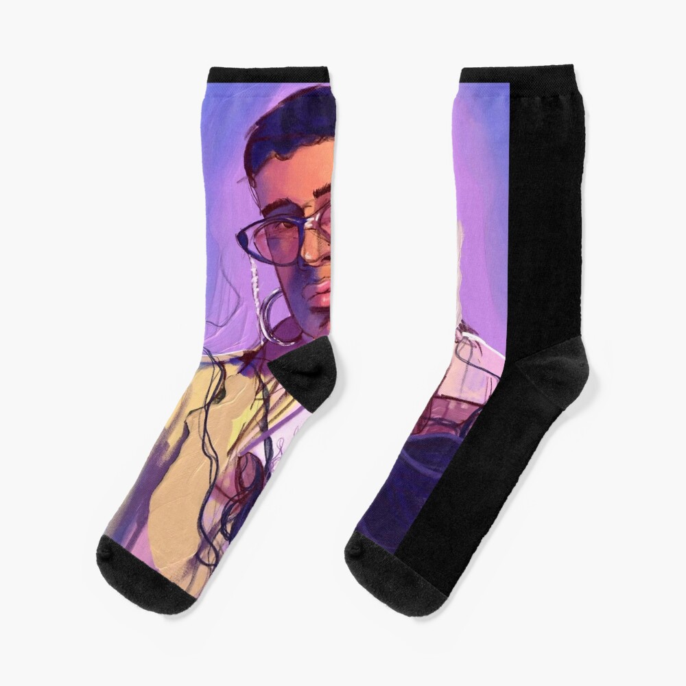 Bad bunny Socks, Cute & Cozy Gift for Unisex, Bad Bunny Tour Merch
