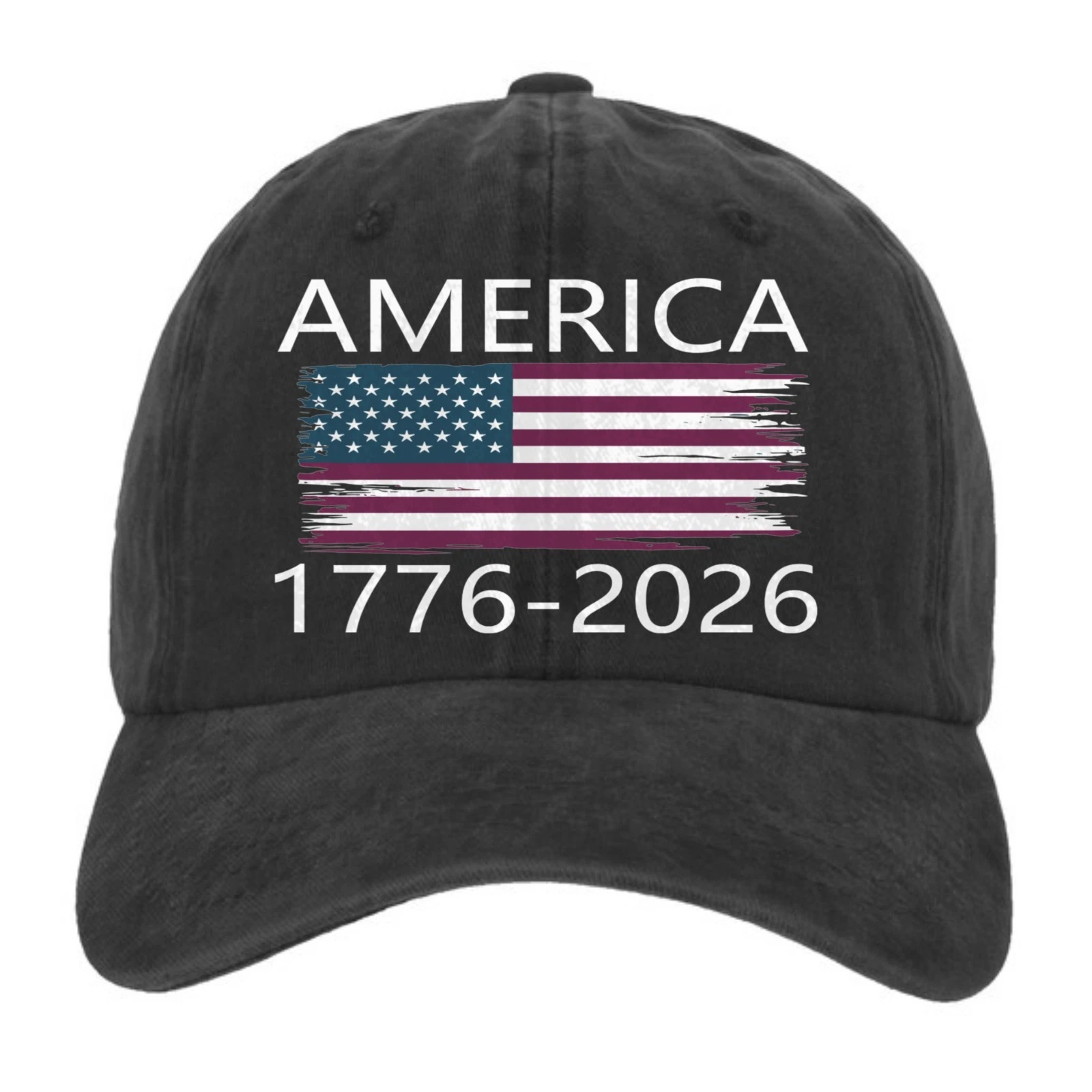 America 1776–2026 Hat – USA 250th Anniversary Patriotic Flag Baseball Cap