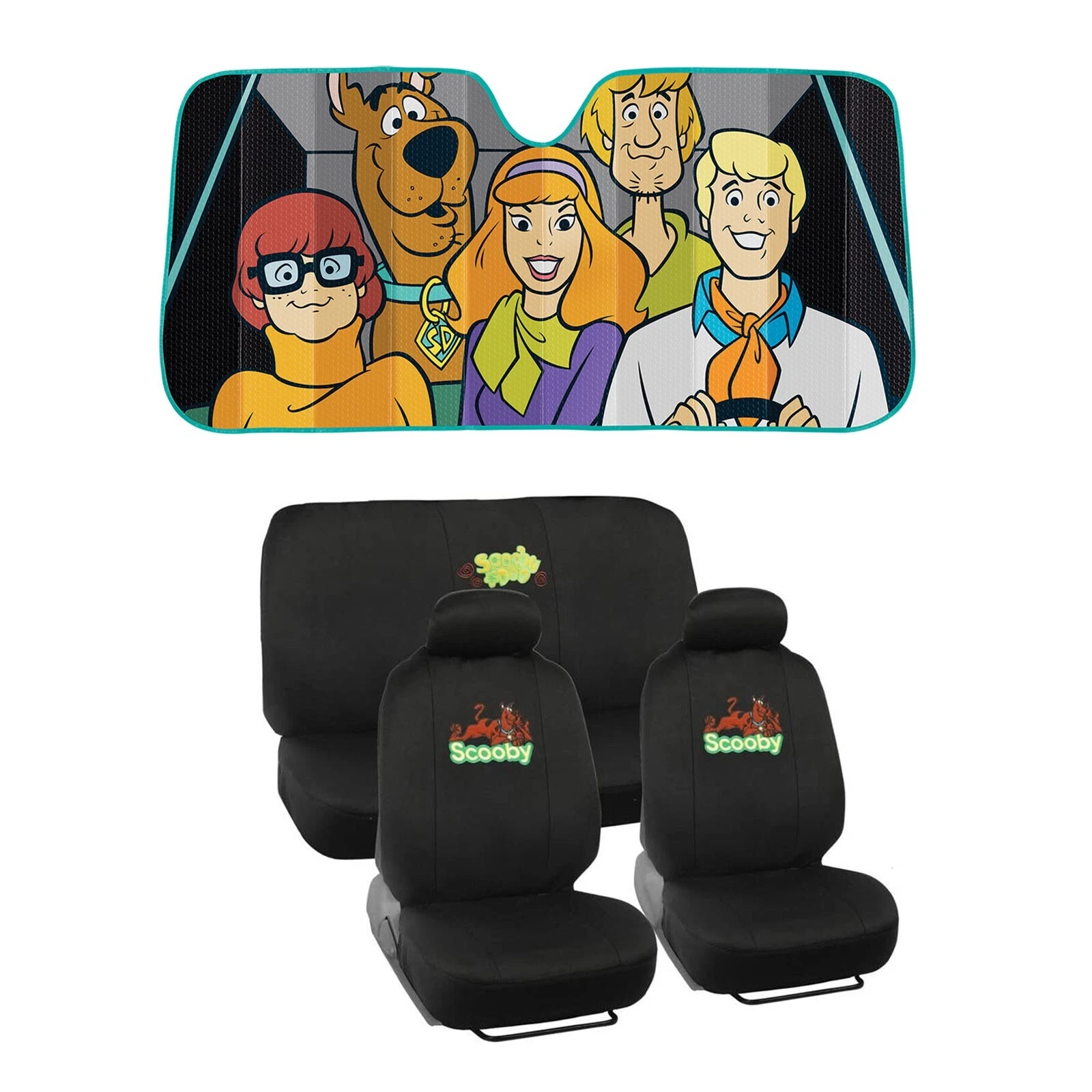Scooby Doo Mystery Windshield Sunshade