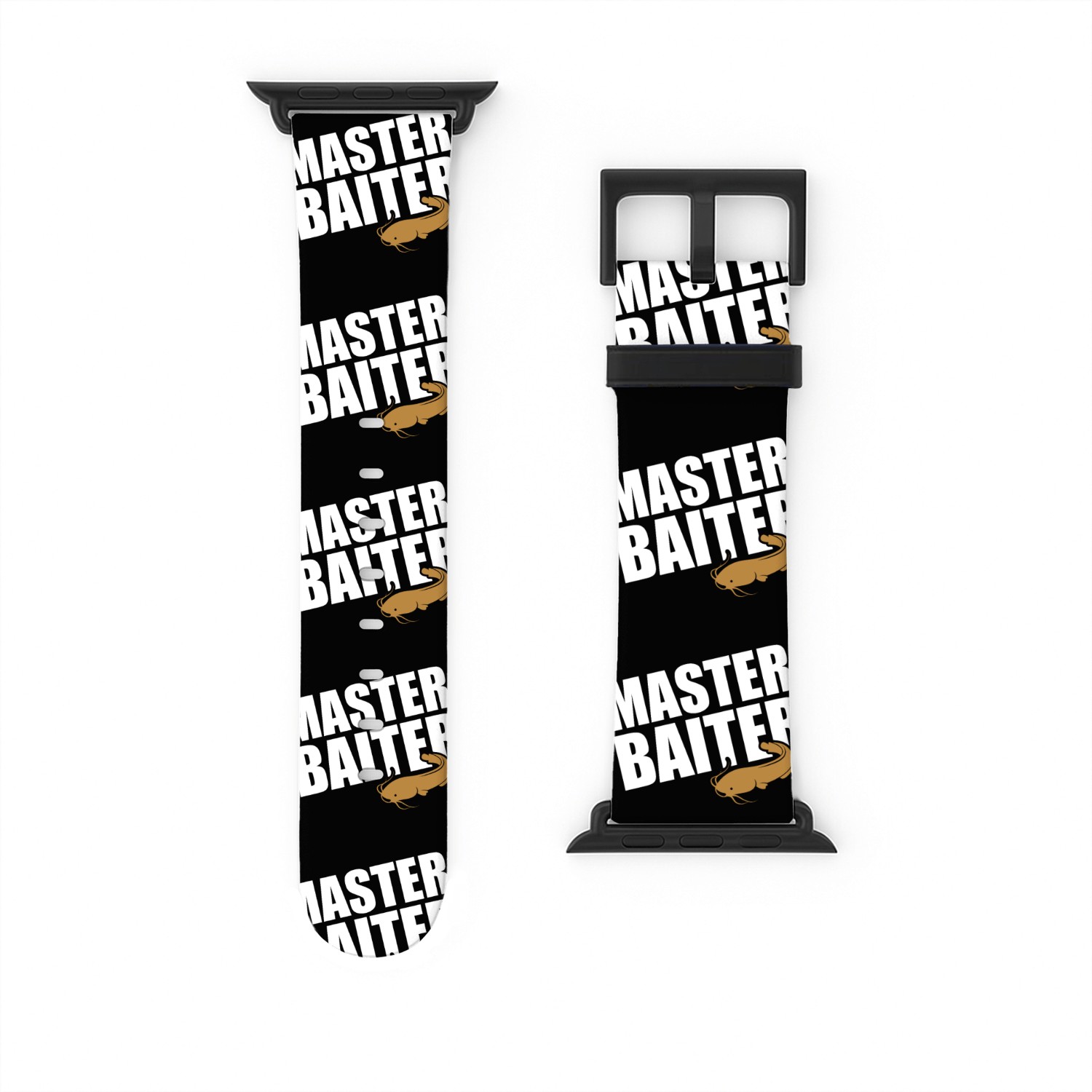 Master Baiter - Wels Catfish Hunter Watch Bands For Apple Watch