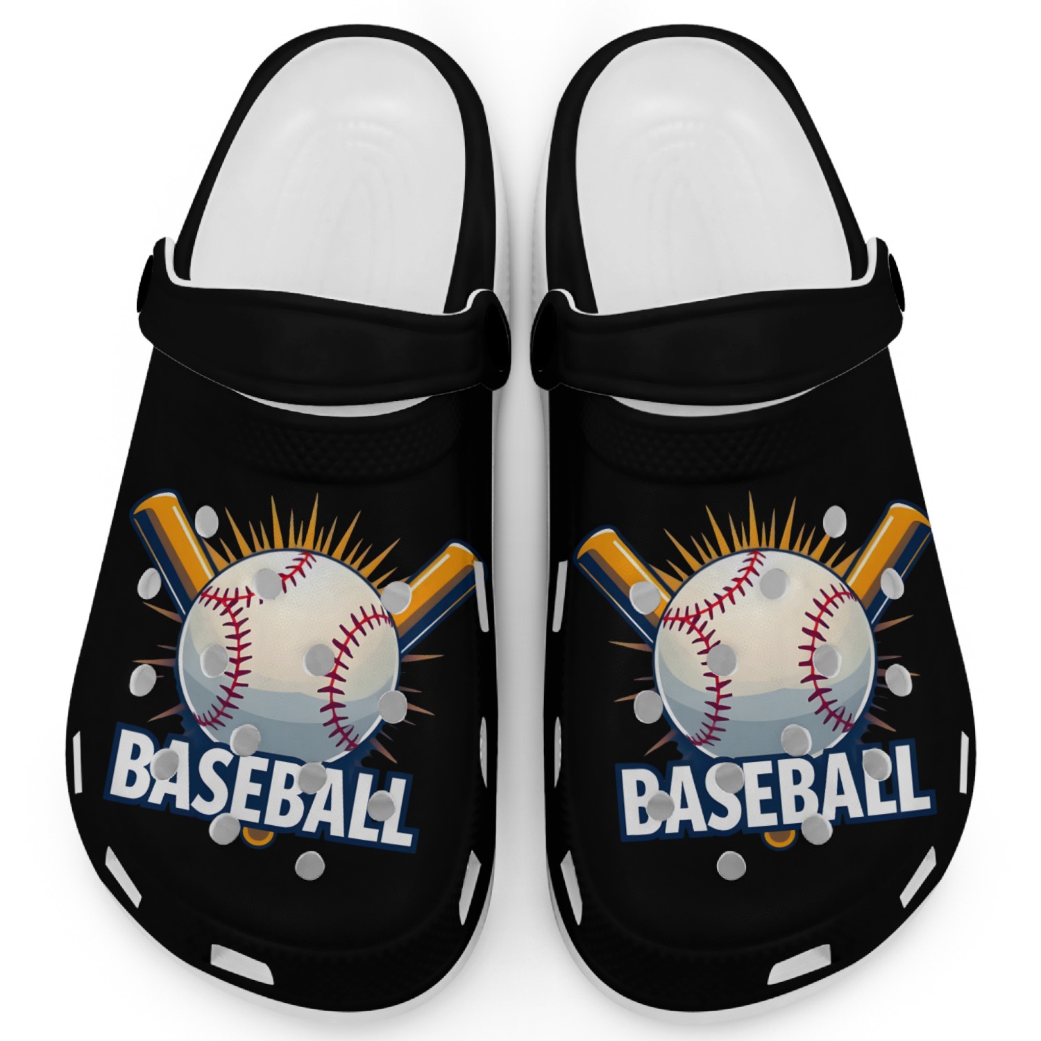 baseball cool Clogs For discerning sports fans