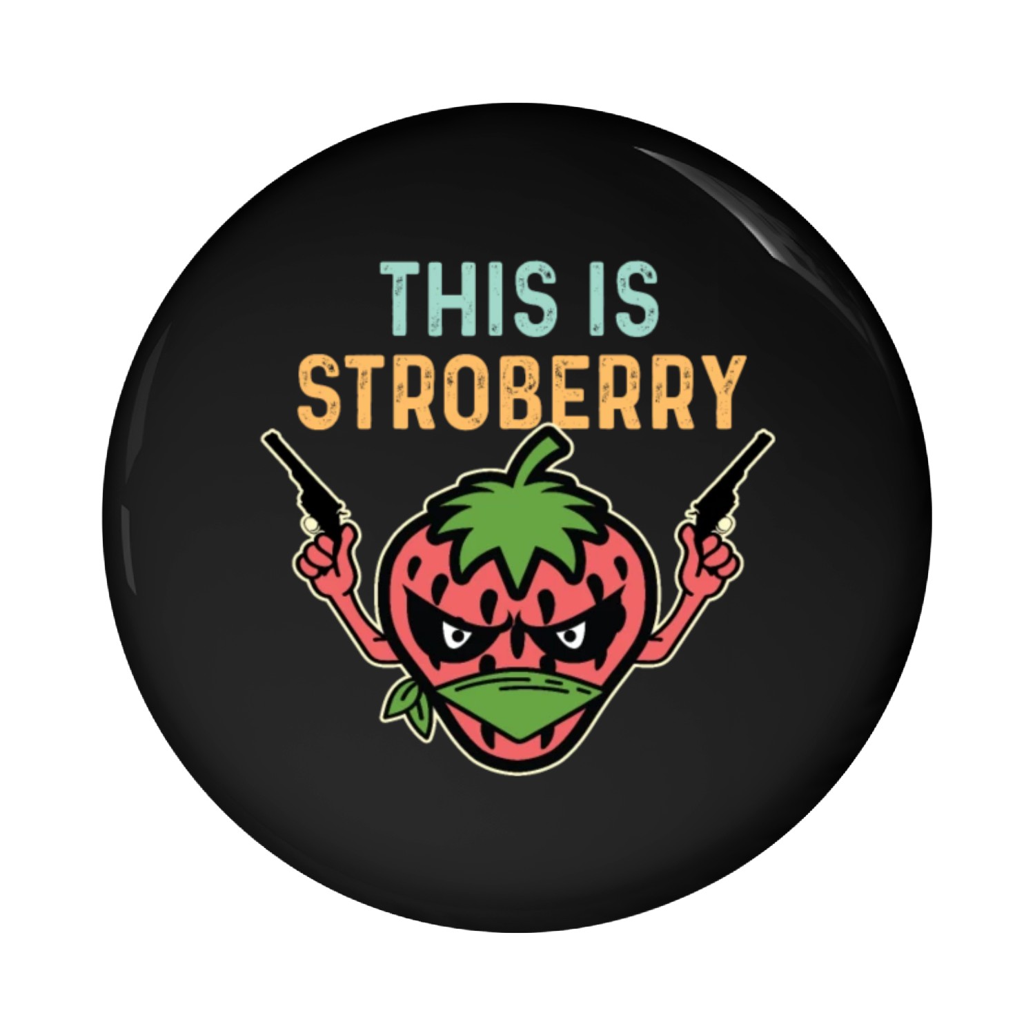 This is Stroberry Pun Maker Gift Pin Buttons