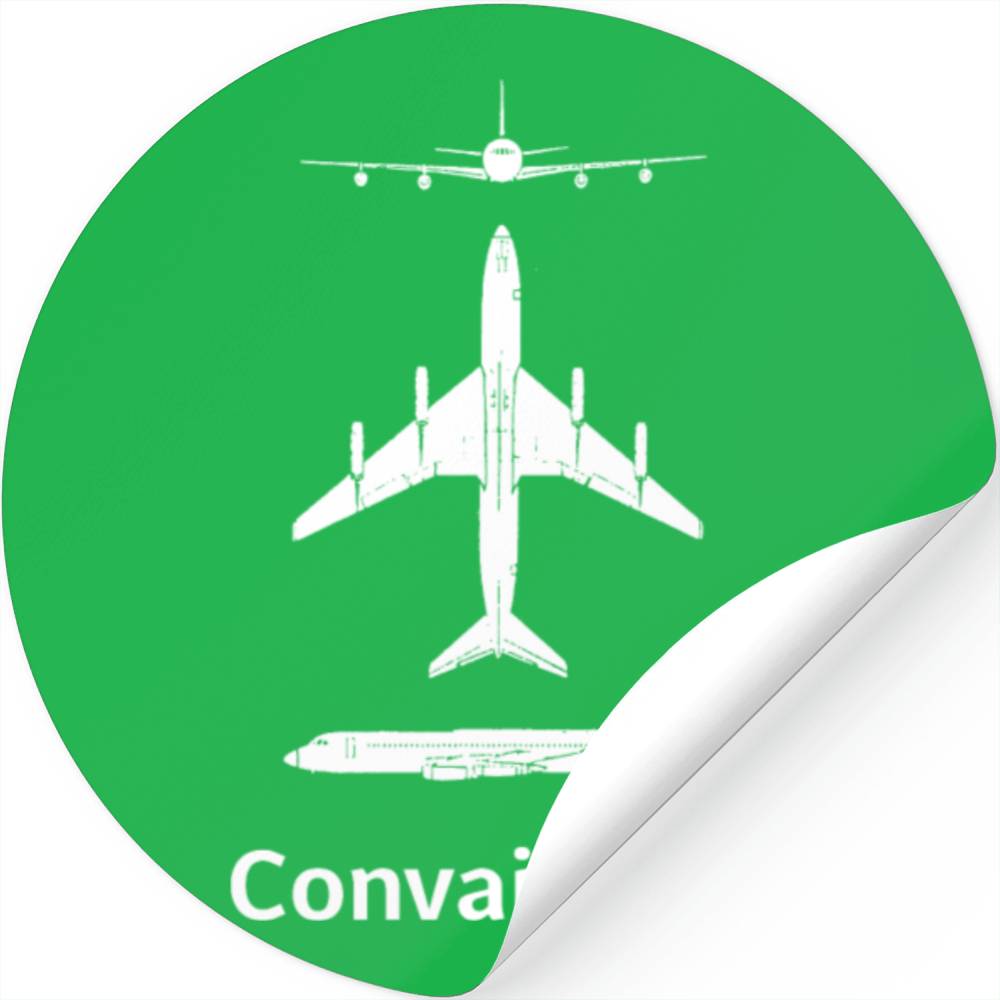 Convair 880 Jet airliner Stickers