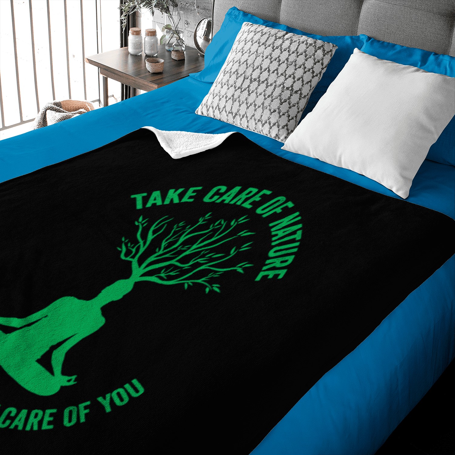 Take Care Of Nature And Nature Will Take Care Of Baby Blankets